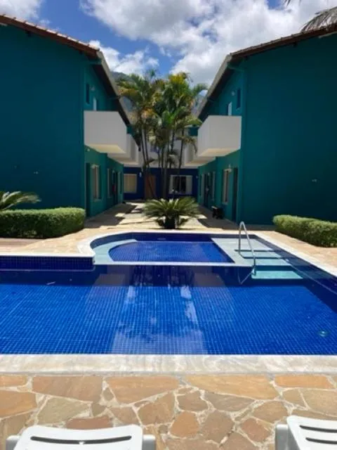 Swimming pool in Mar e Lua Flats - Maresias