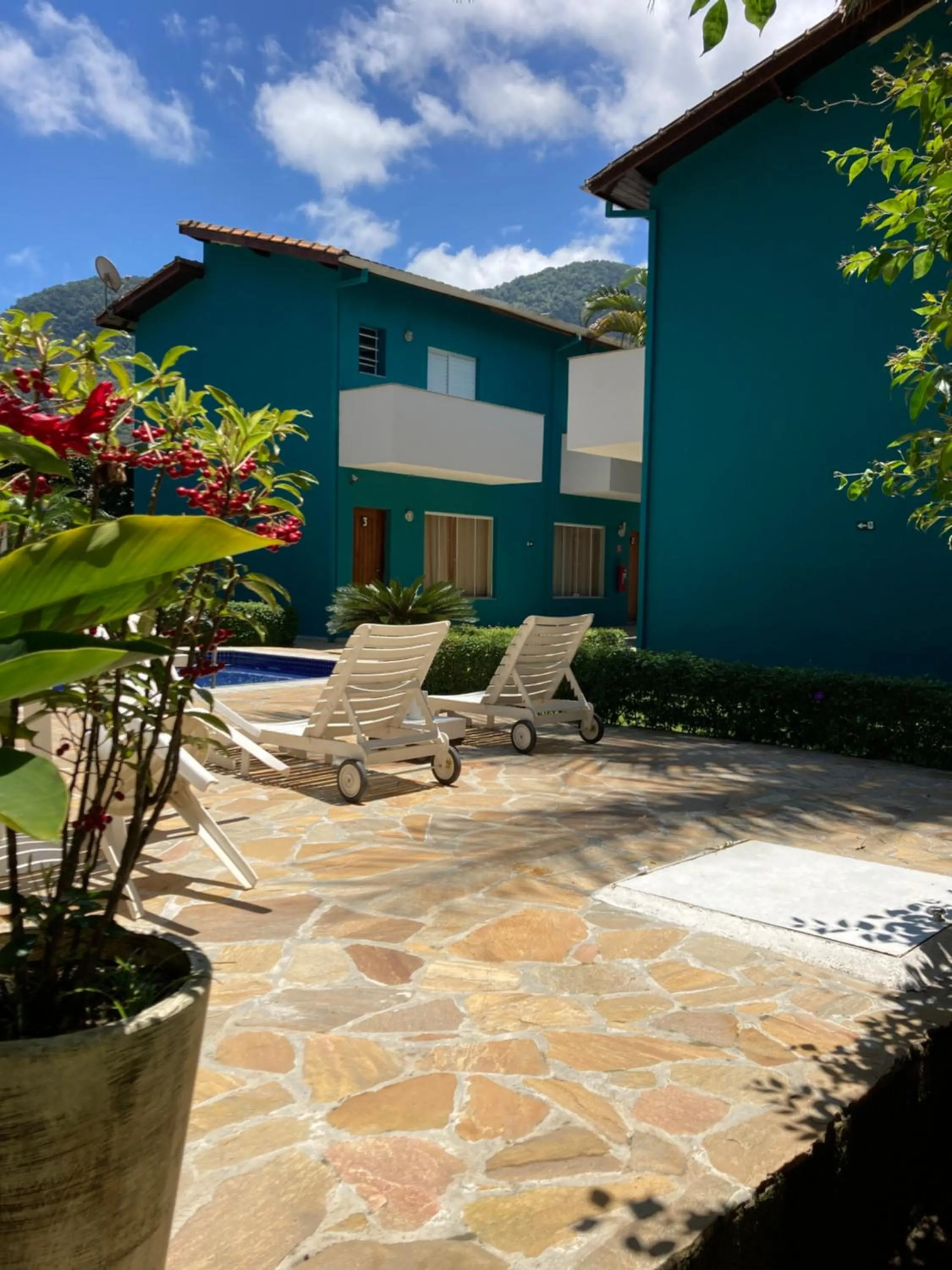 Property building in Mar e Lua Flats - Maresias