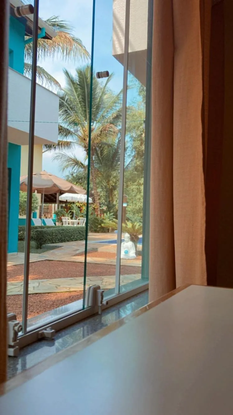 Garden view in Mar e Lua Flats - Maresias