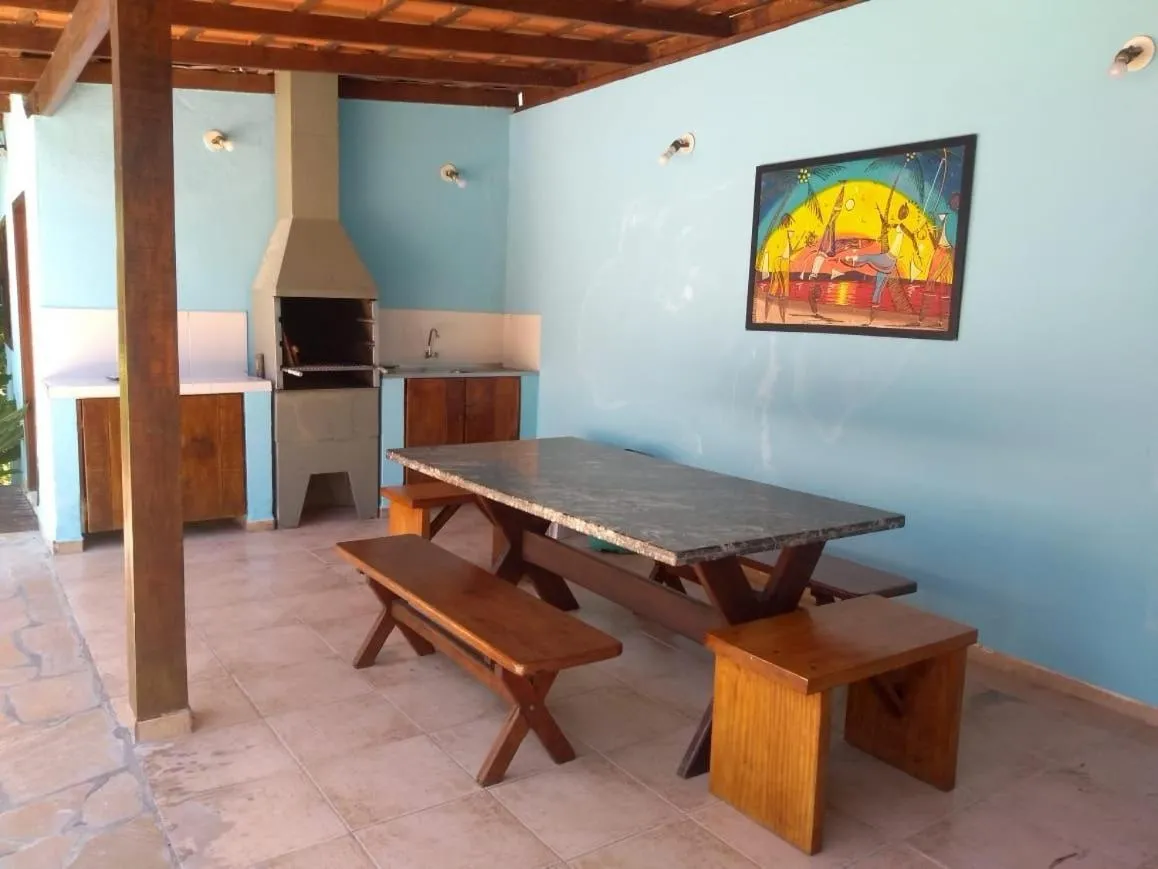 BBQ facilities in Mar e Lua Flats - Maresias
