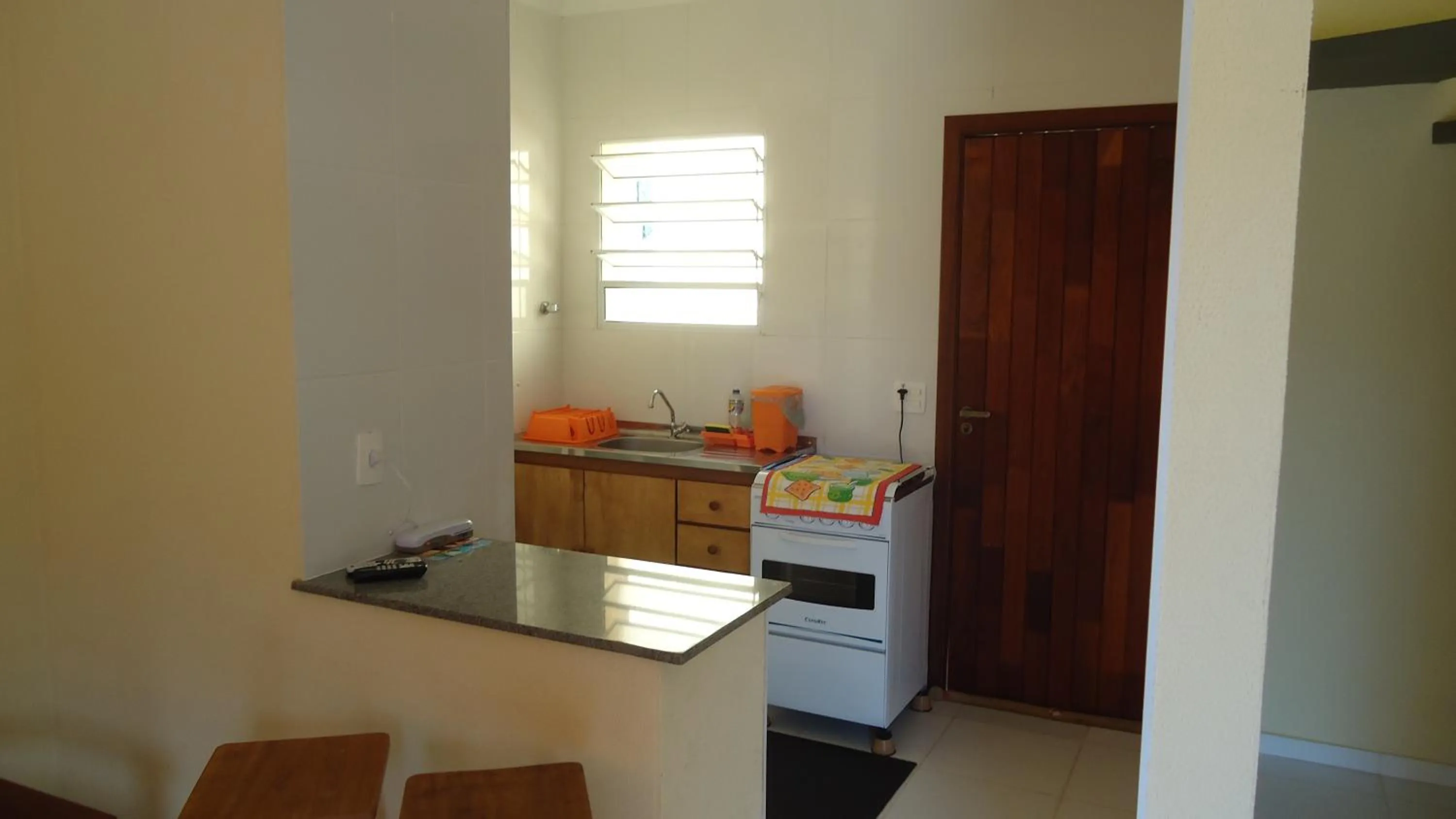 Kitchen or kitchenette in Mar e Lua Flats - Maresias
