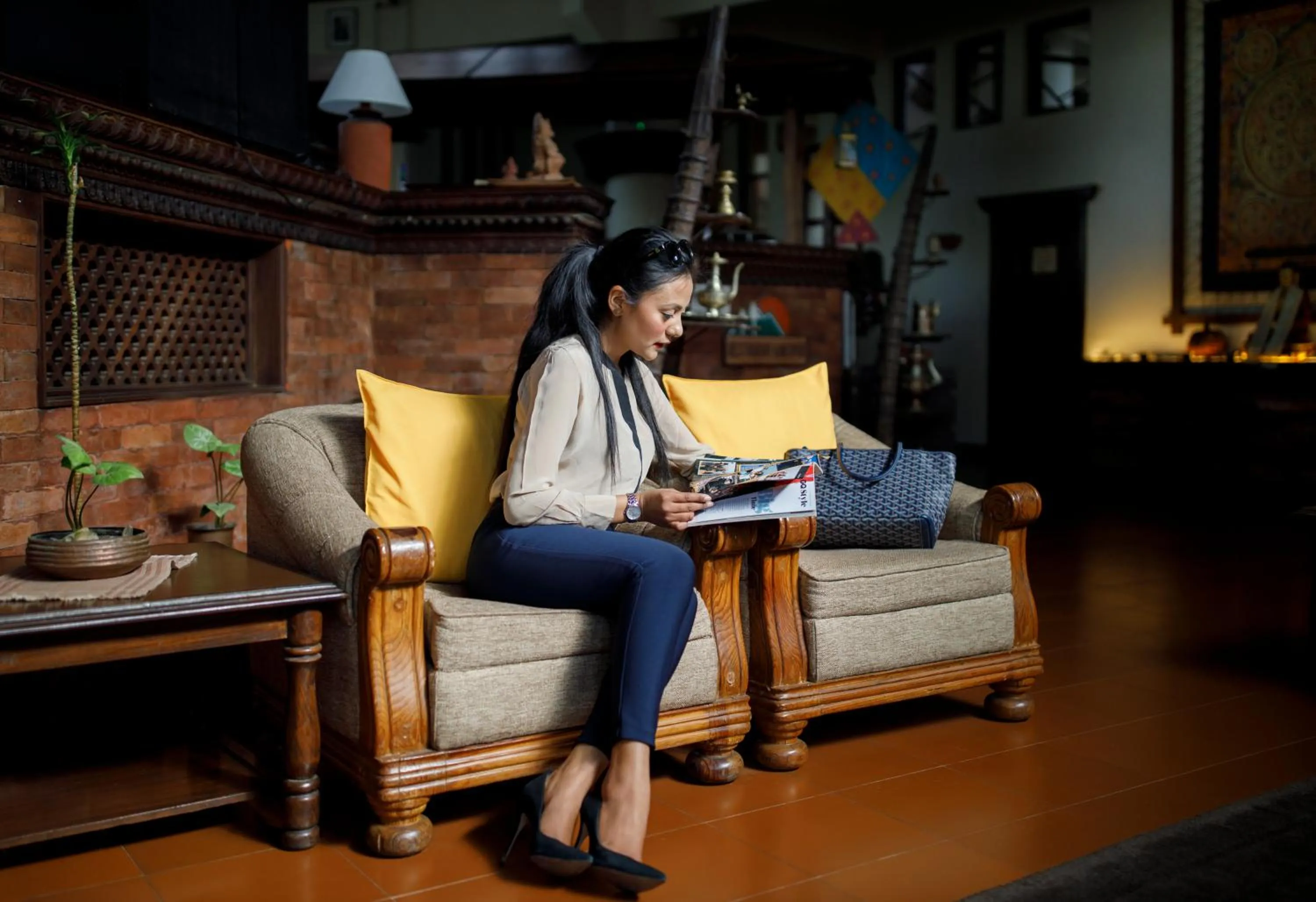 People in Club Himalaya, by ACE Hotels