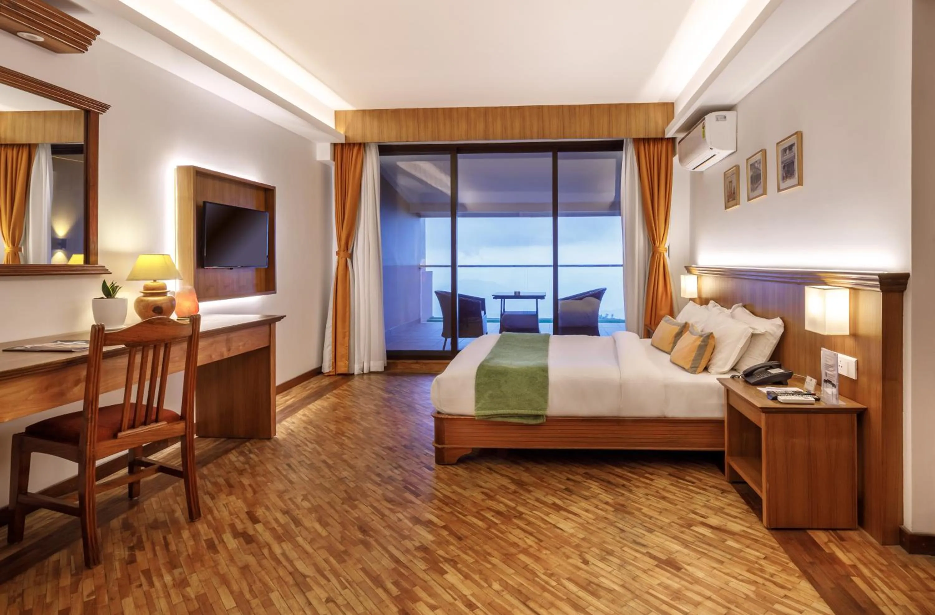 View (from property/room), Bed in Club Himalaya, by ACE Hotels