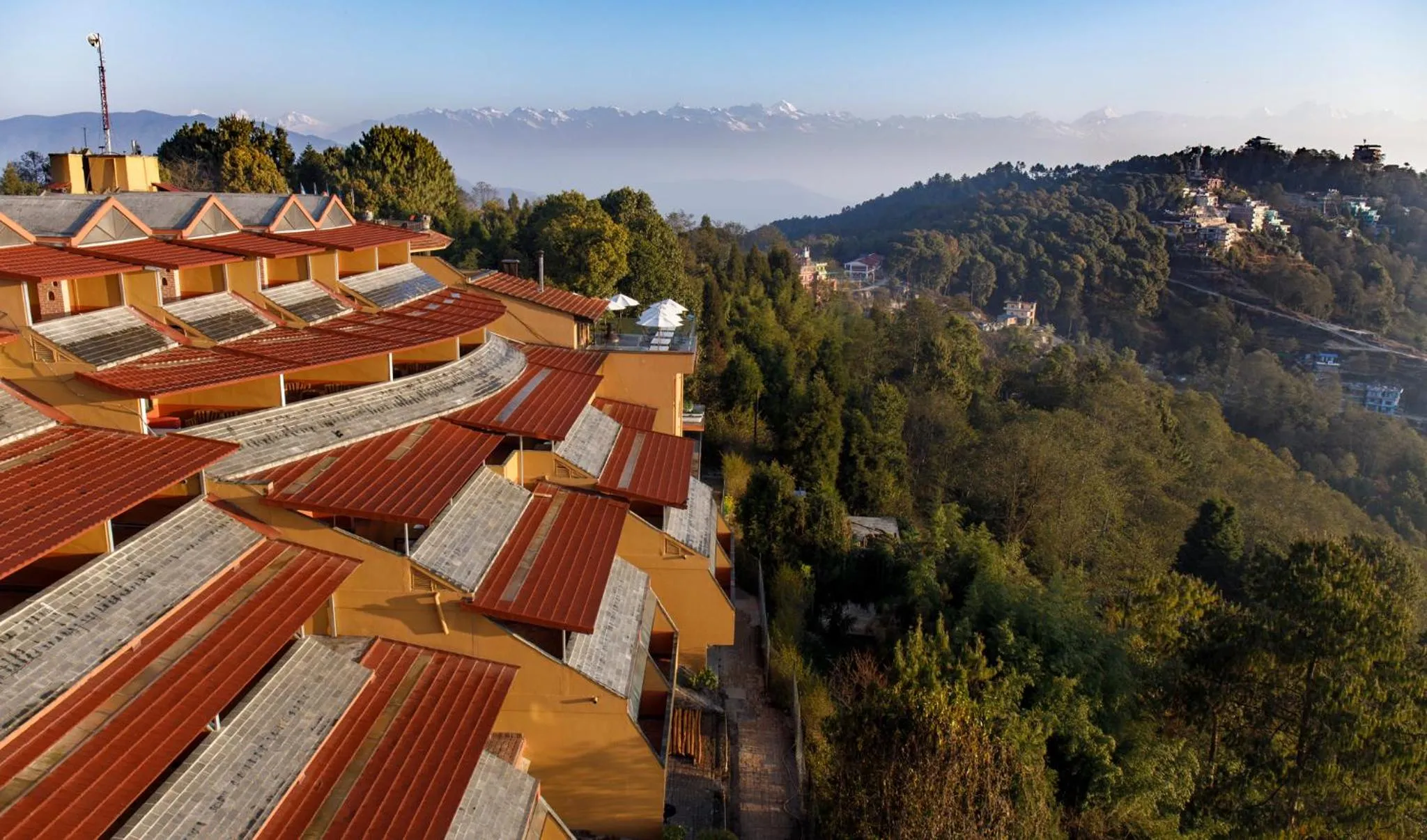 Bird's eye view in Club Himalaya, by ACE Hotels