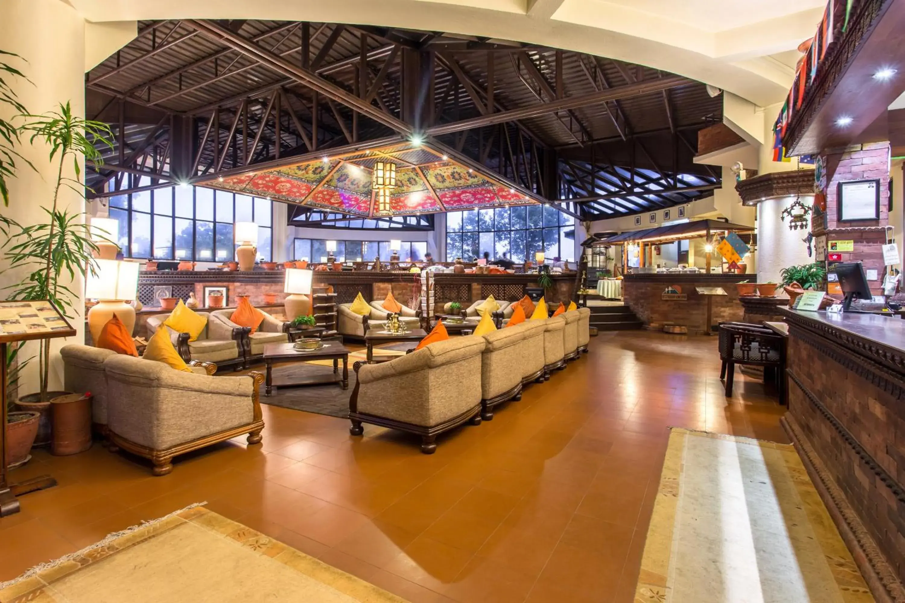 Lobby or reception in Club Himalaya, by ACE Hotels Lobby or reception in Club Himalaya, by ACE Hotels