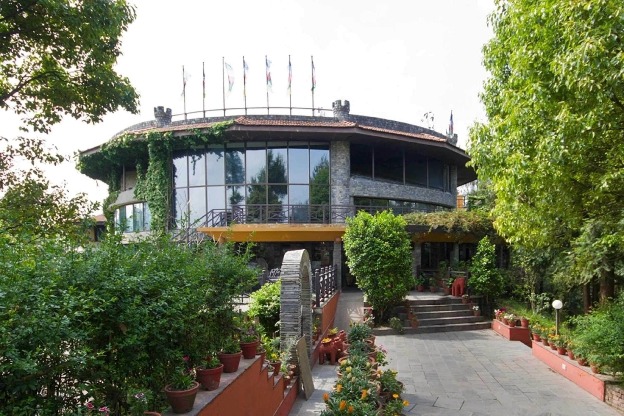 Property building in Club Himalaya, by ACE Hotels