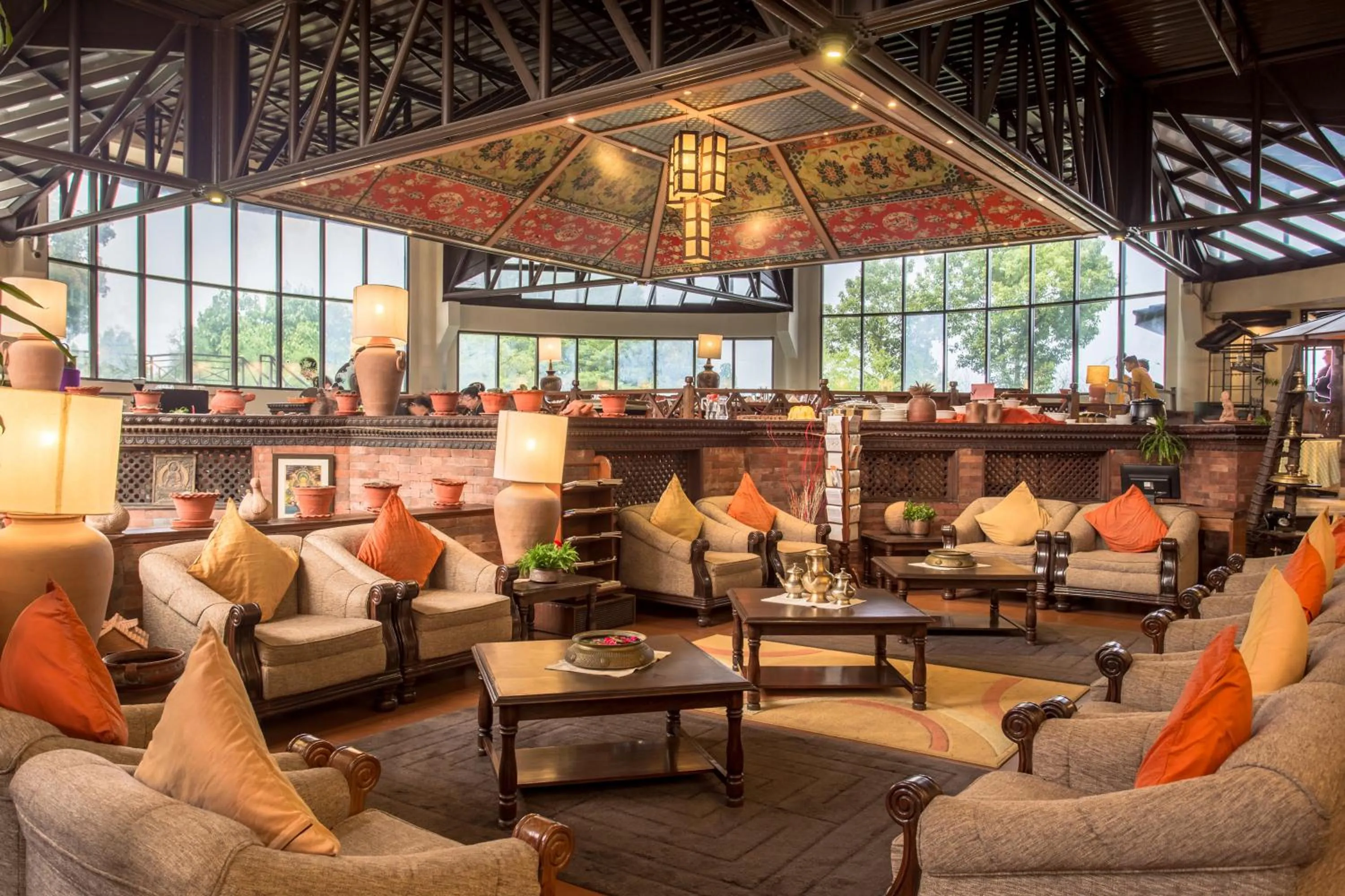 Lobby or reception in Club Himalaya, by ACE Hotels