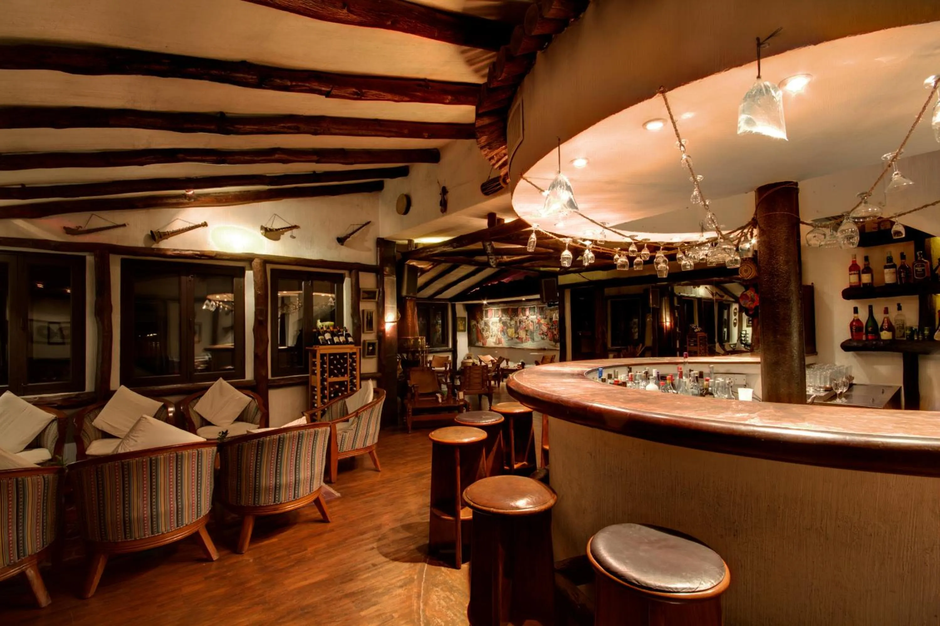 Lounge or bar in Club Himalaya, by ACE Hotels