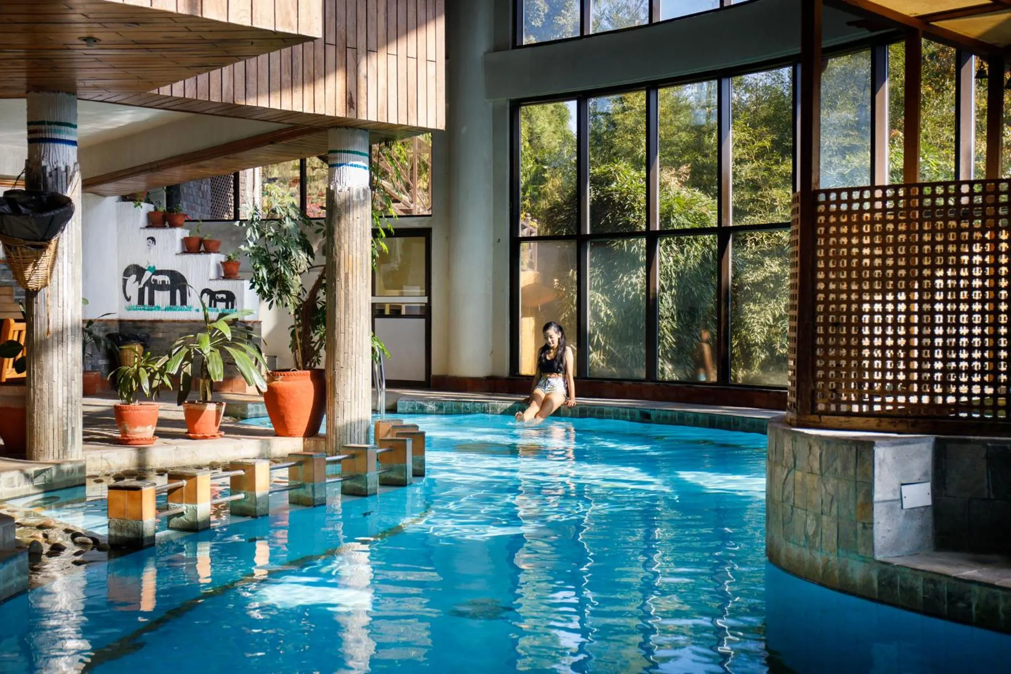 Property building in Club Himalaya, by ACE Hotels