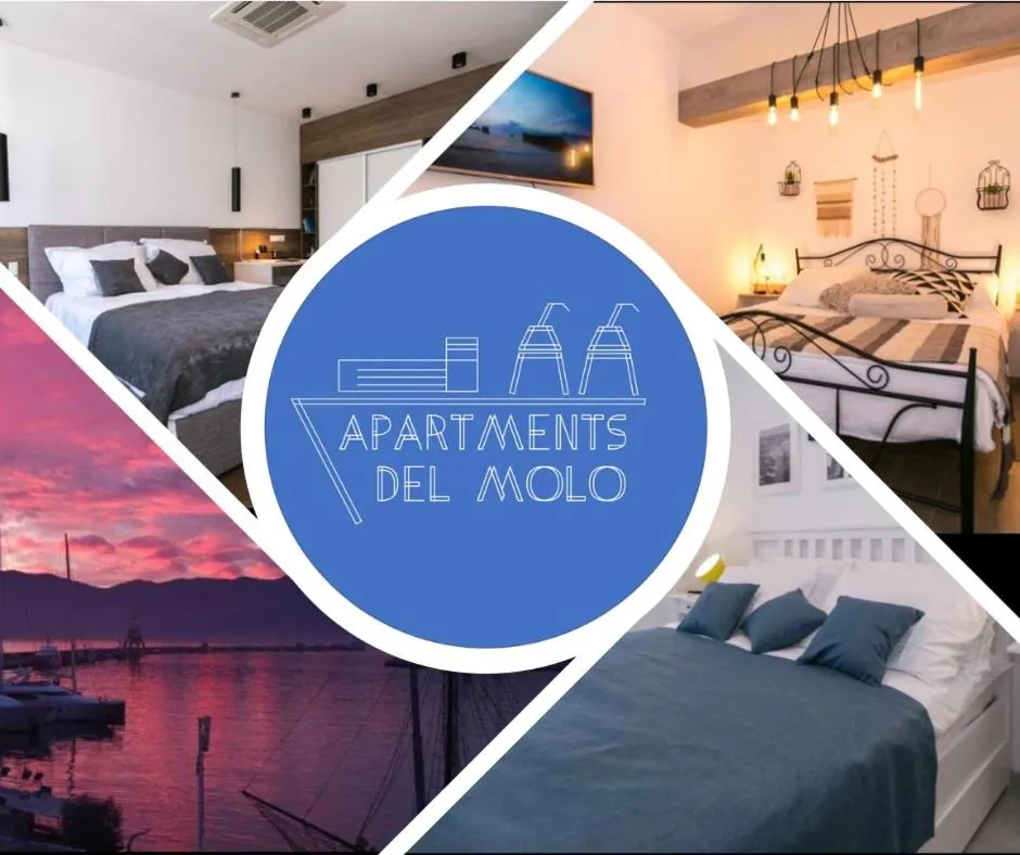 Bed in Apartments Del Molo