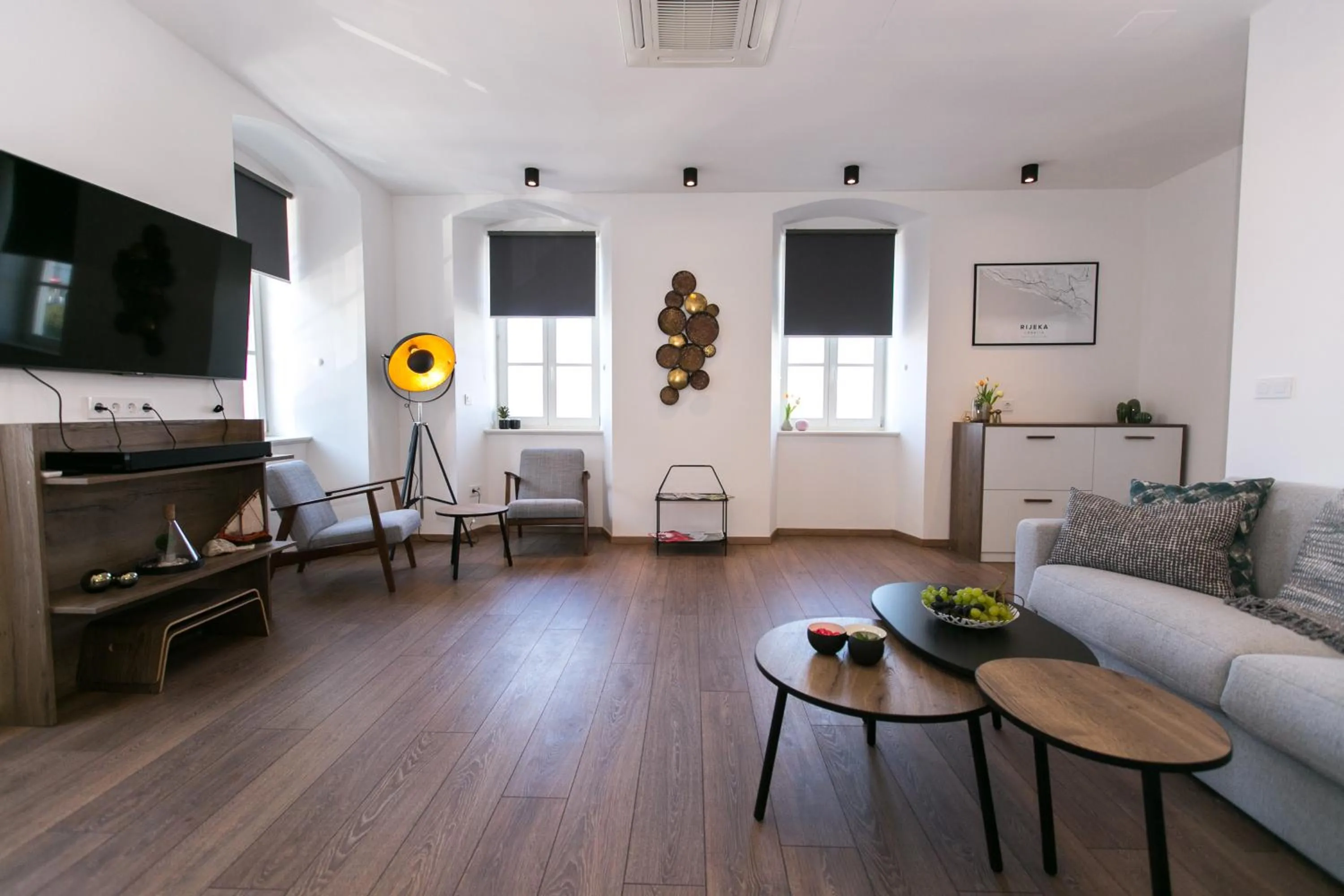 Living room in Apartments Del Molo