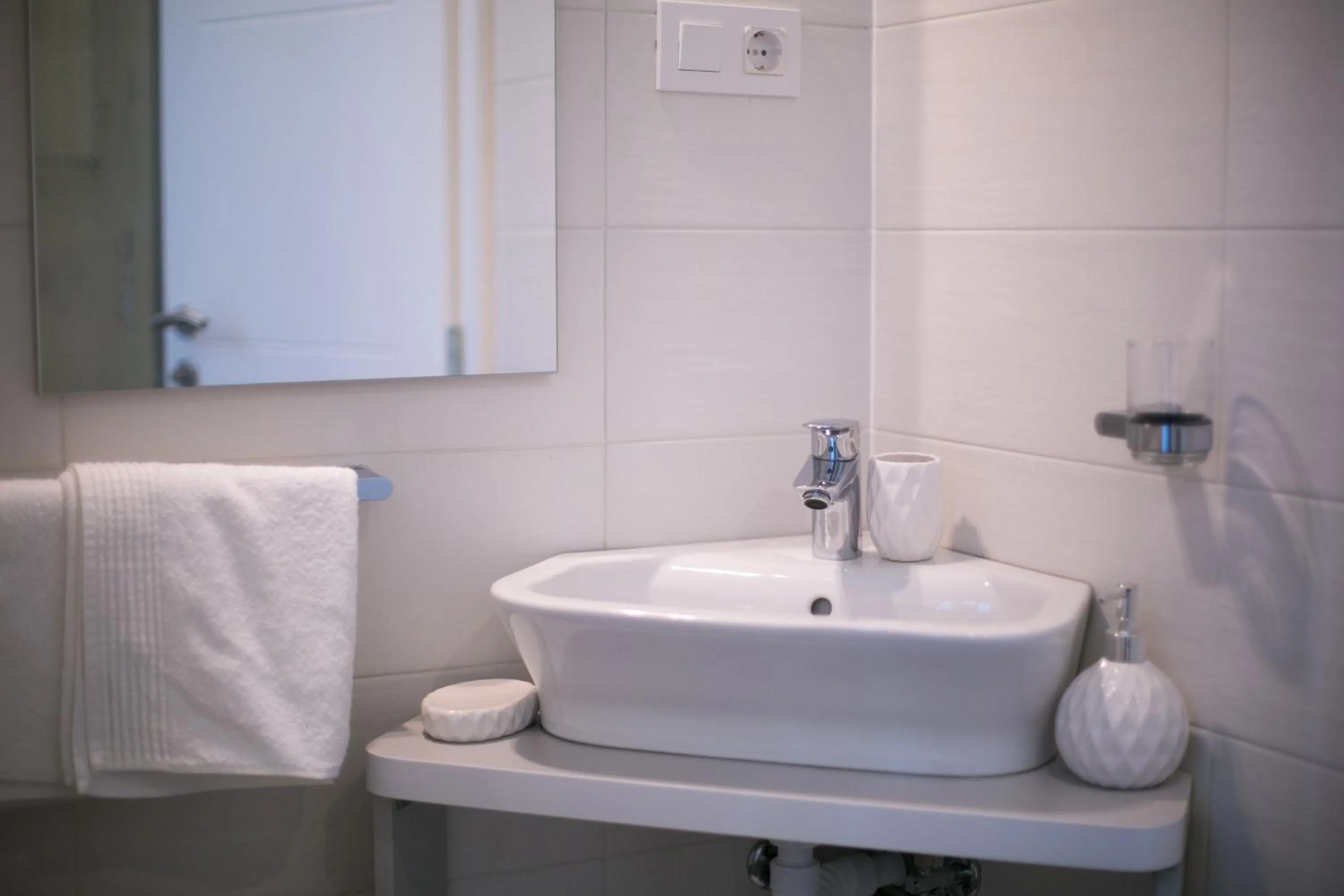 Bathroom in Apartments Del Molo