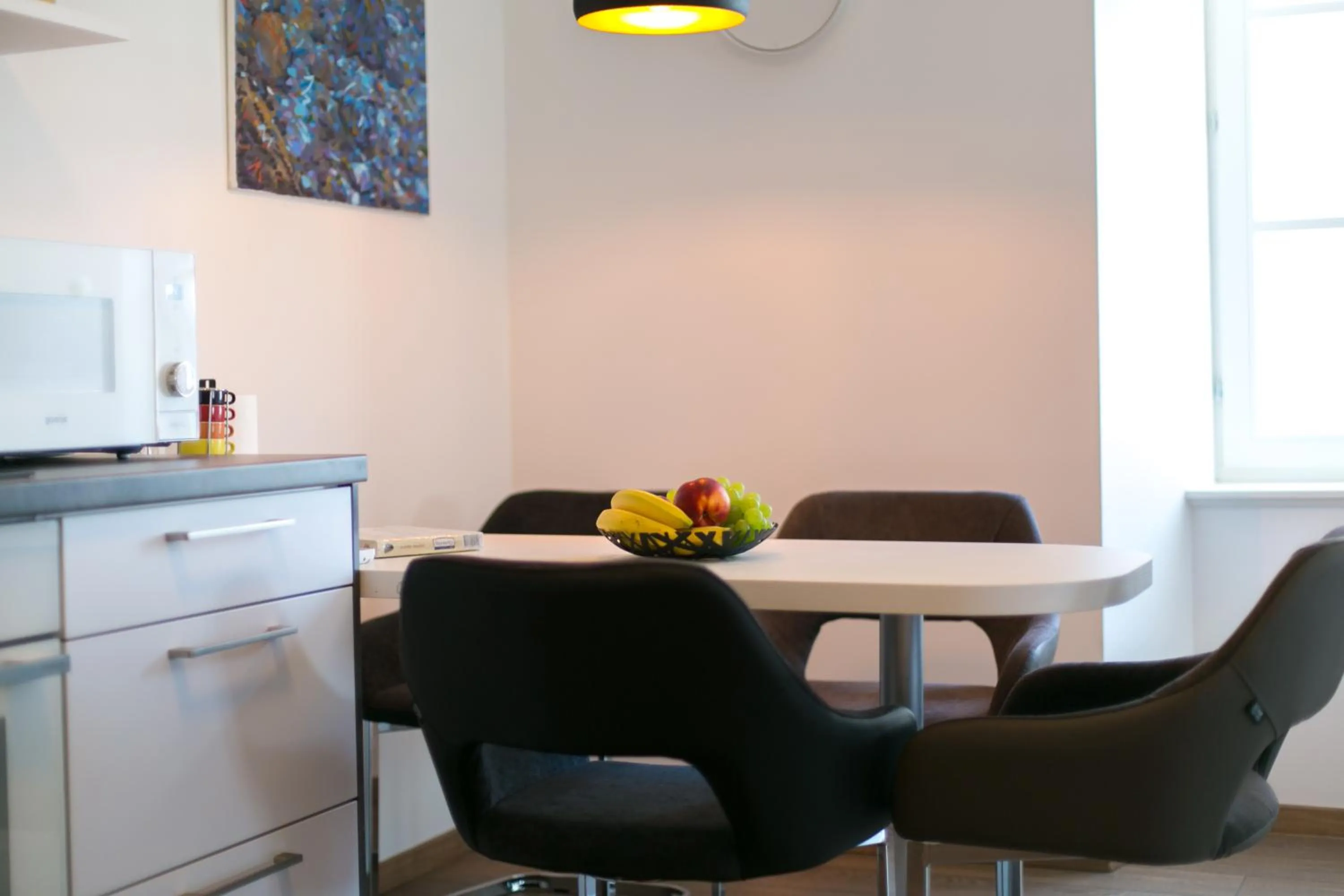 Dining area in Apartments Del Molo