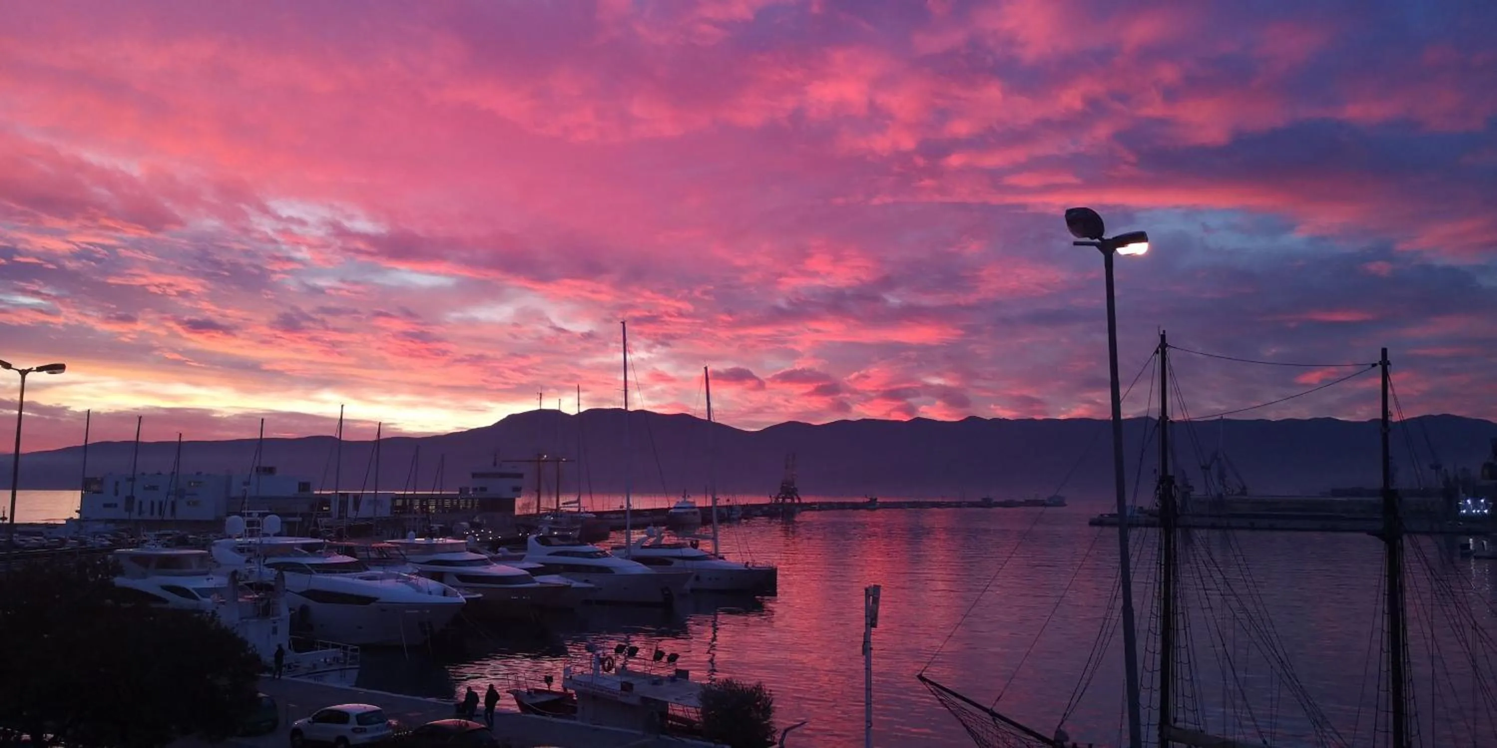 Sunset in Apartments Del Molo