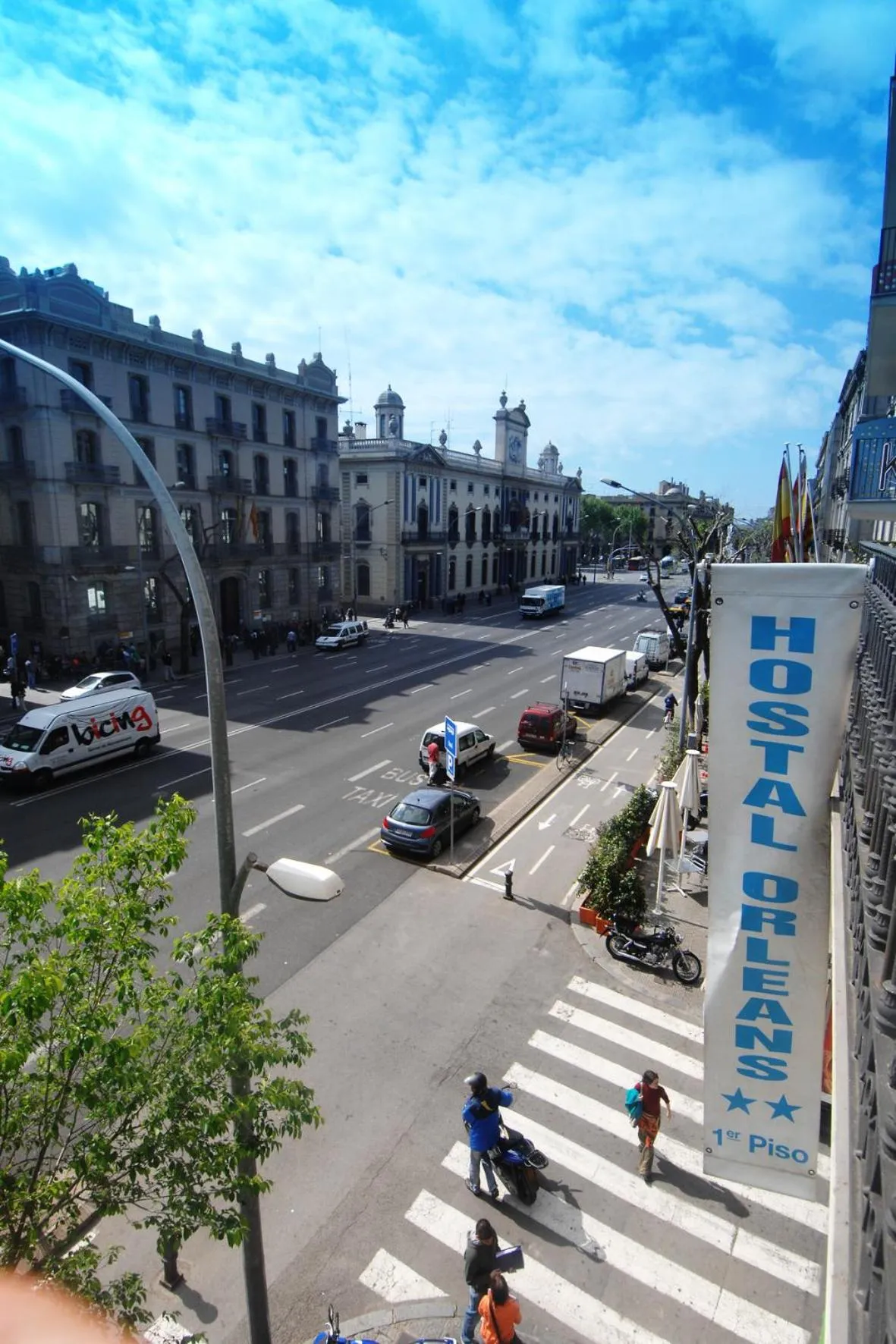 View (from property/room) in Hostal Orleans