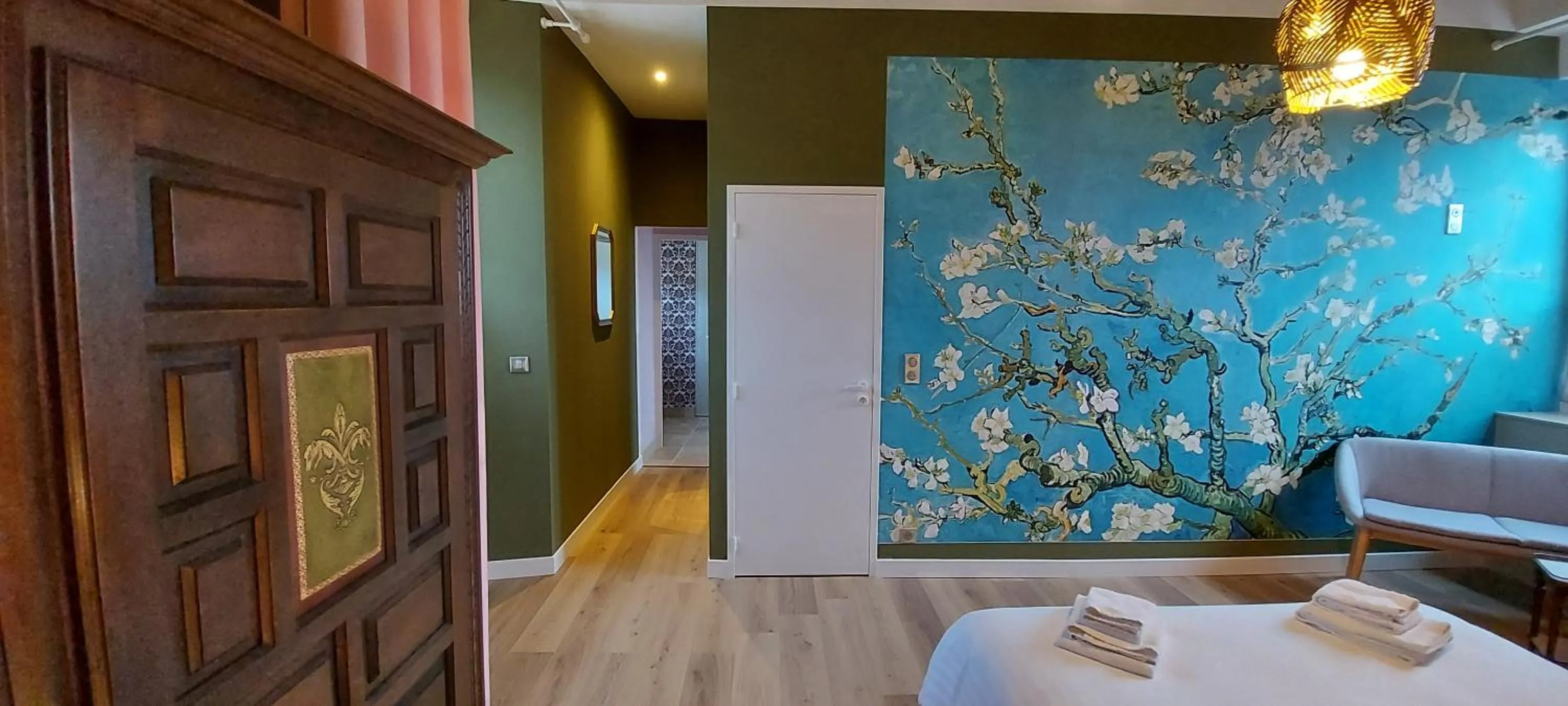 Bedroom, Bed in Le Clos des Bories