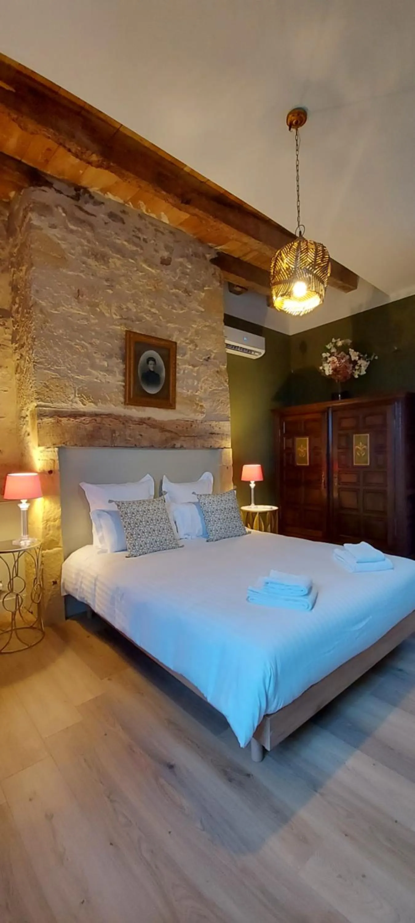 Bed in Le Clos des Bories