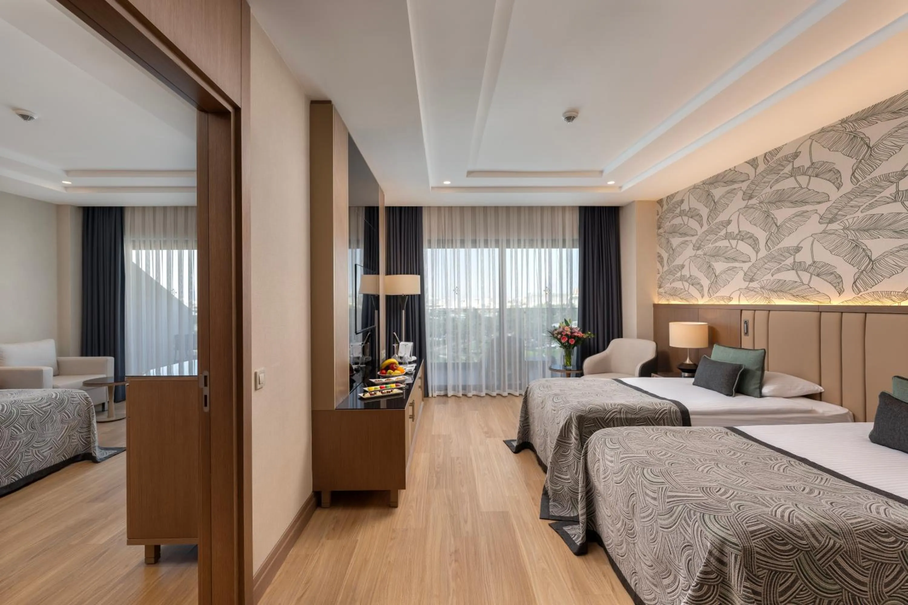 Bedroom, Bed in Miracle Resort Hotel