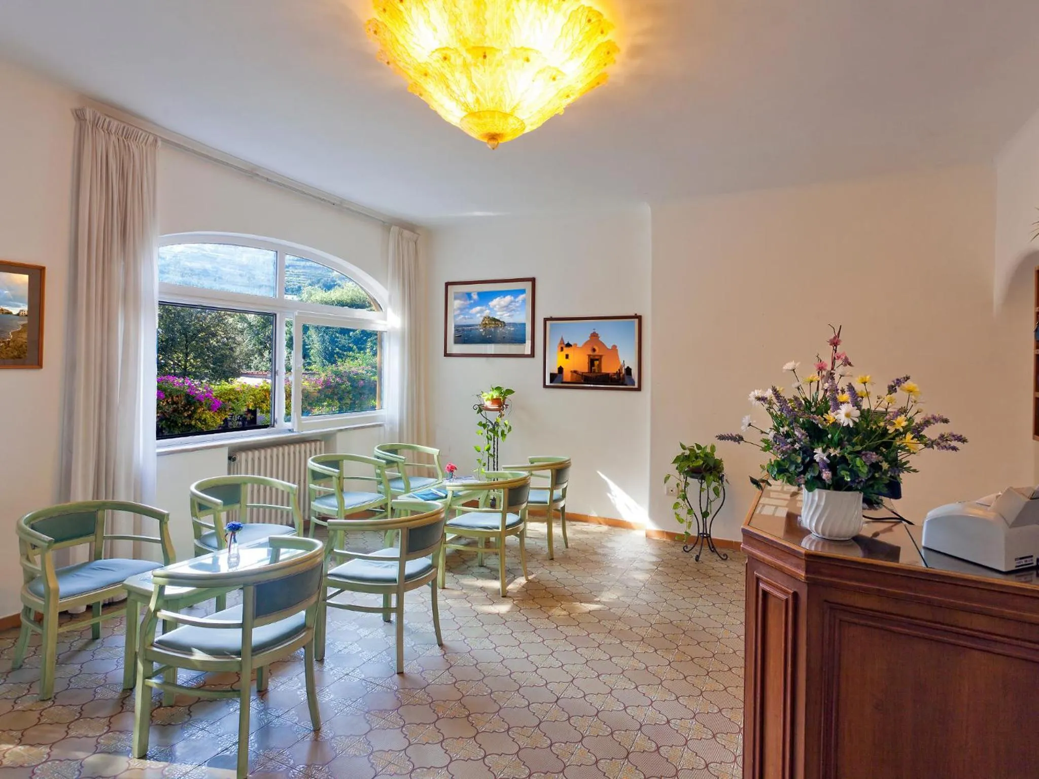 Lobby or reception in Hotel Cleopatra