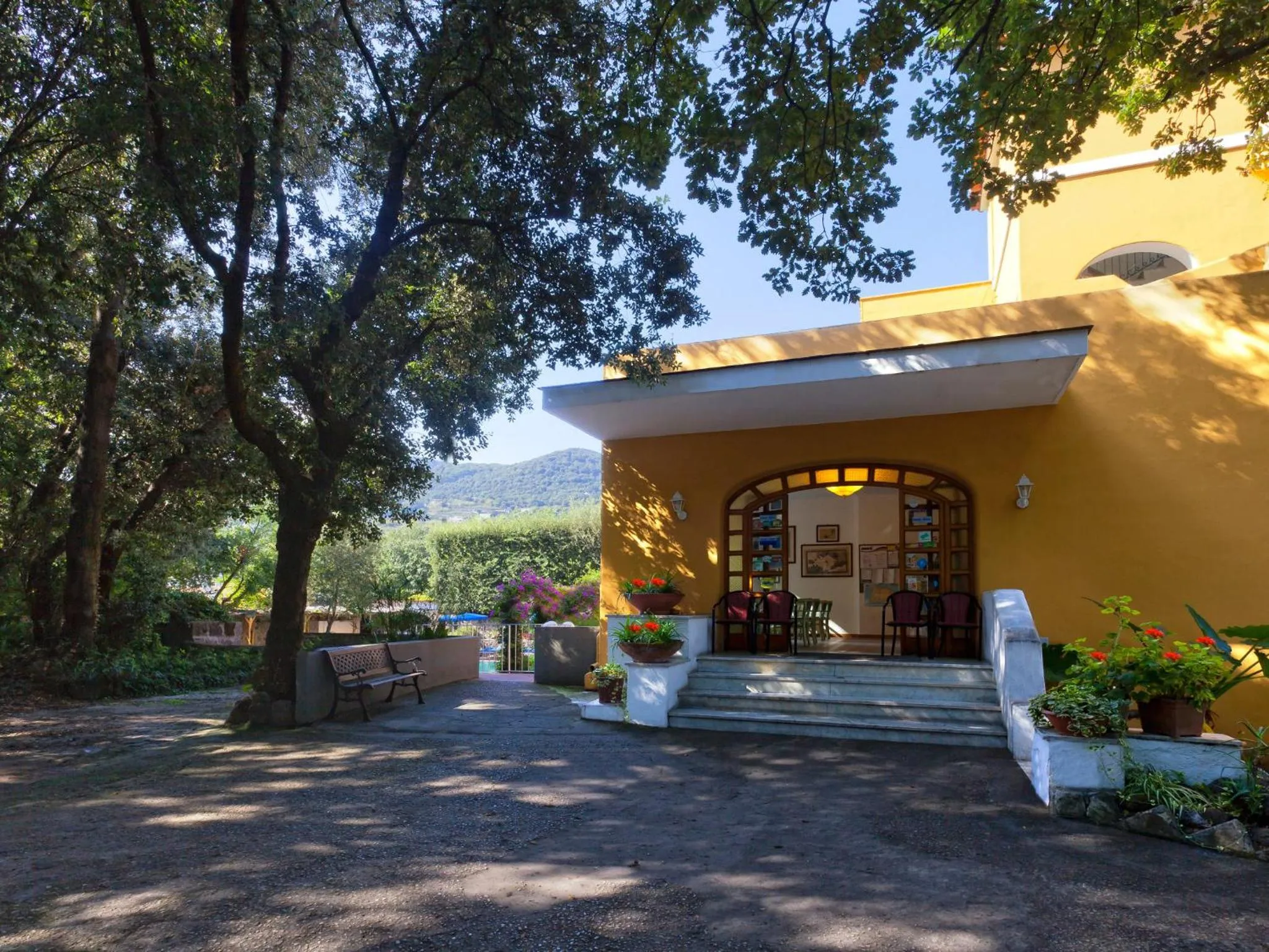Facade/entrance in Hotel Cleopatra