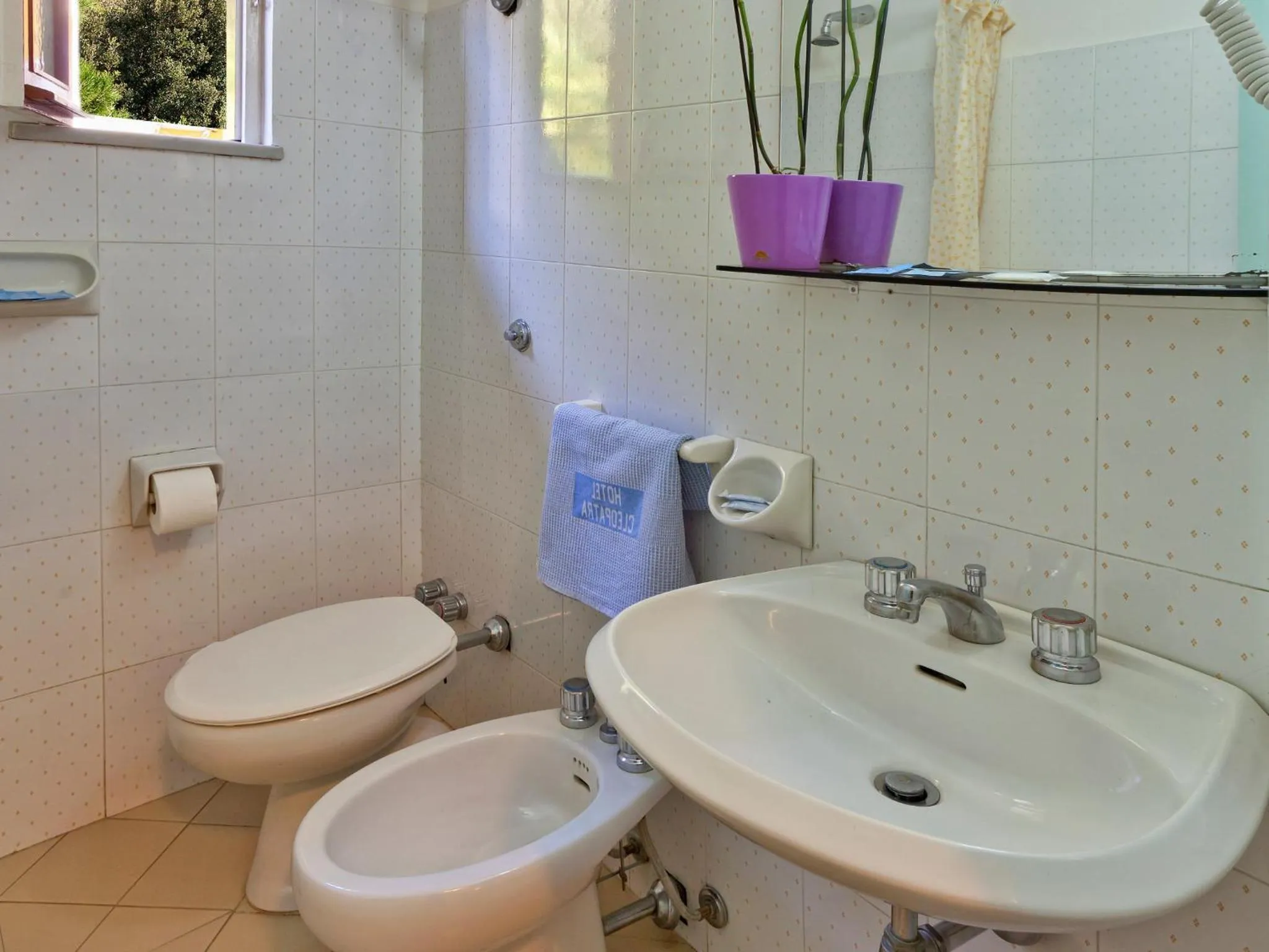 Bathroom in Hotel Cleopatra