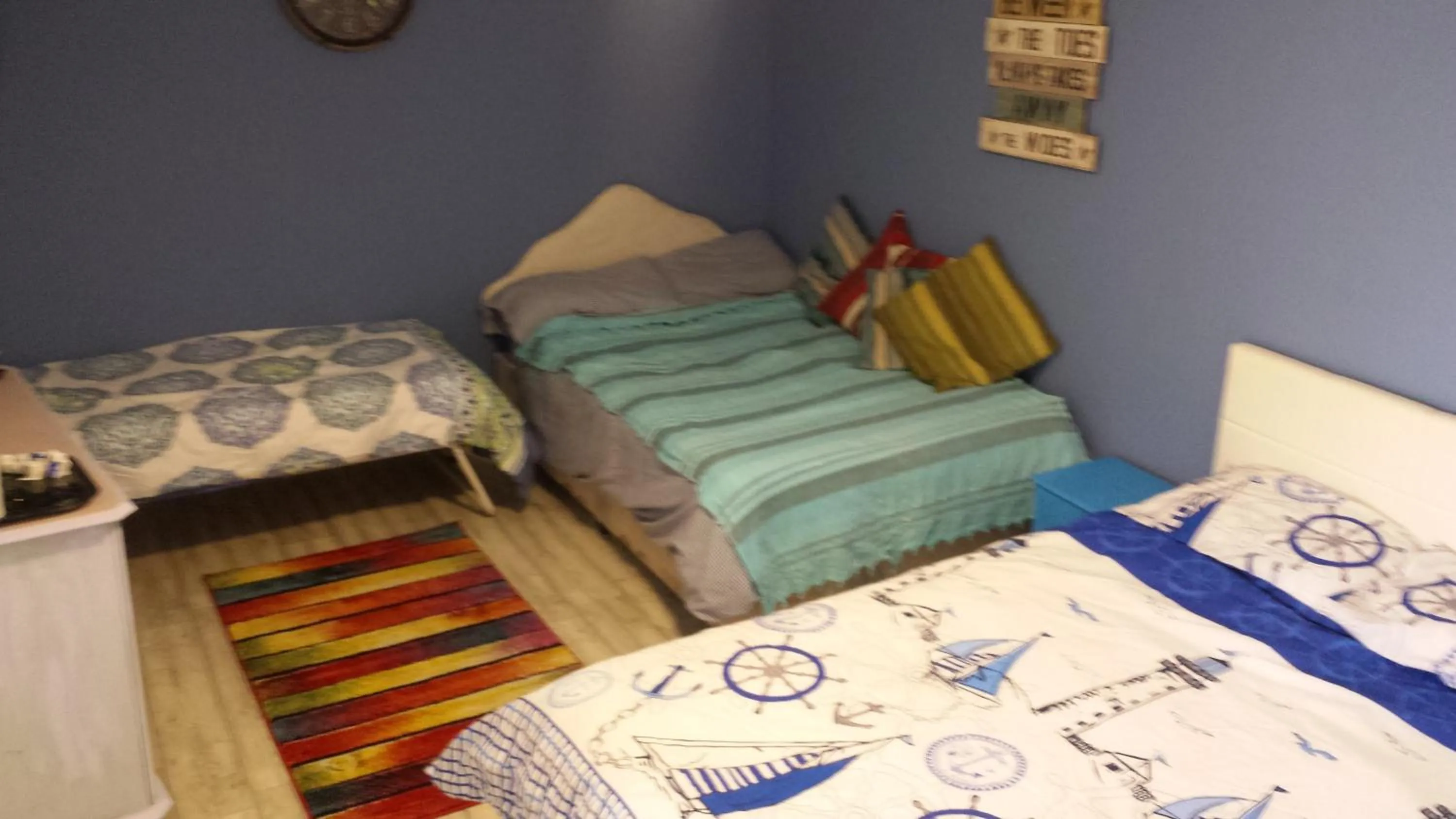 Bed in The cabin saracens head