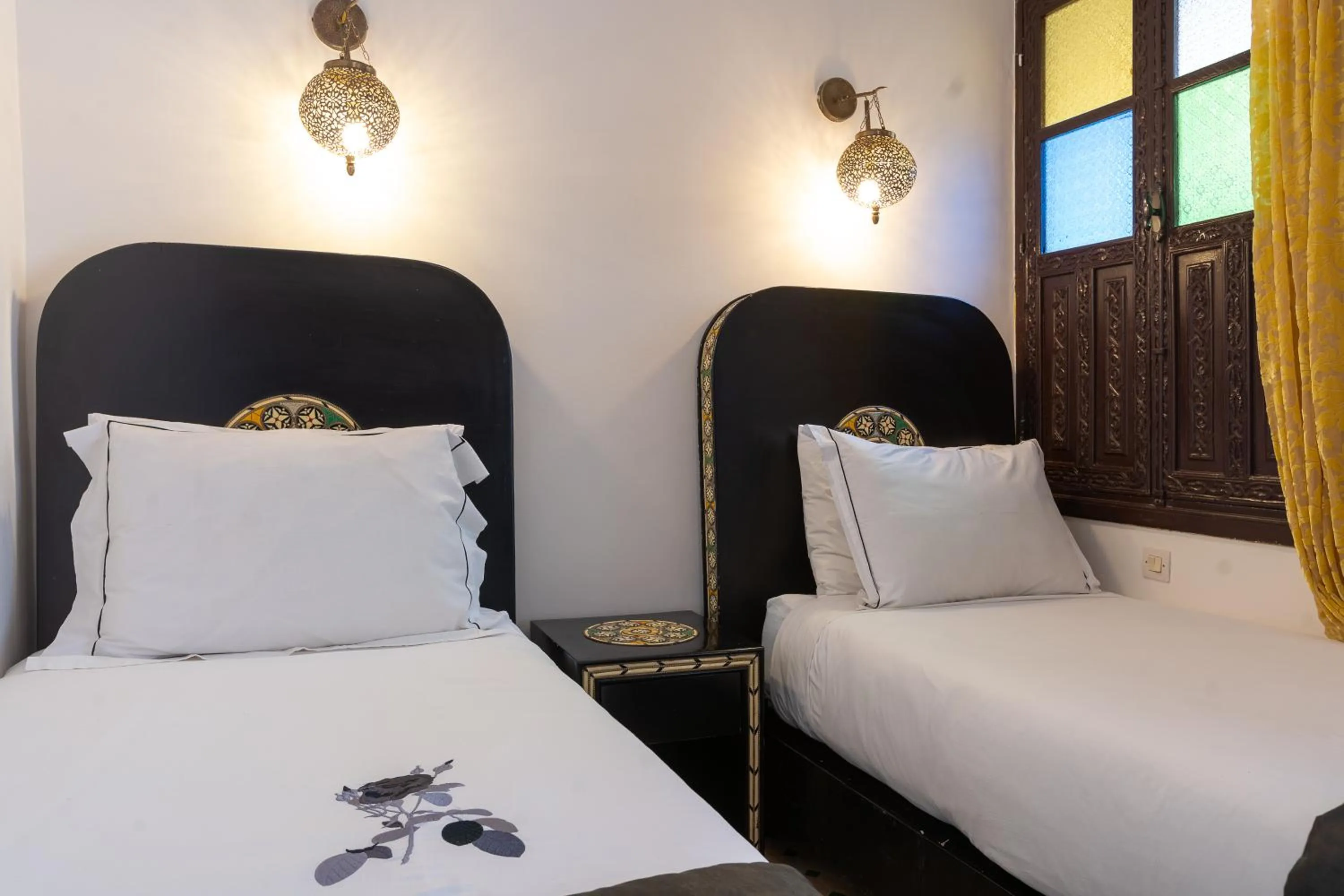 Bedroom, Bed in Riad Ben Tachfine