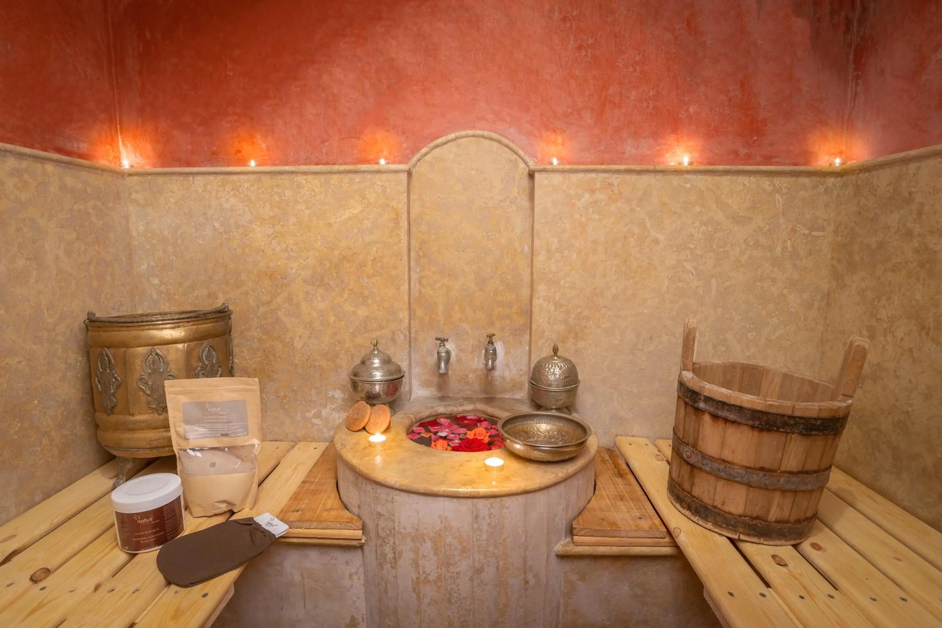 Steam room in Riad Ben Tachfine