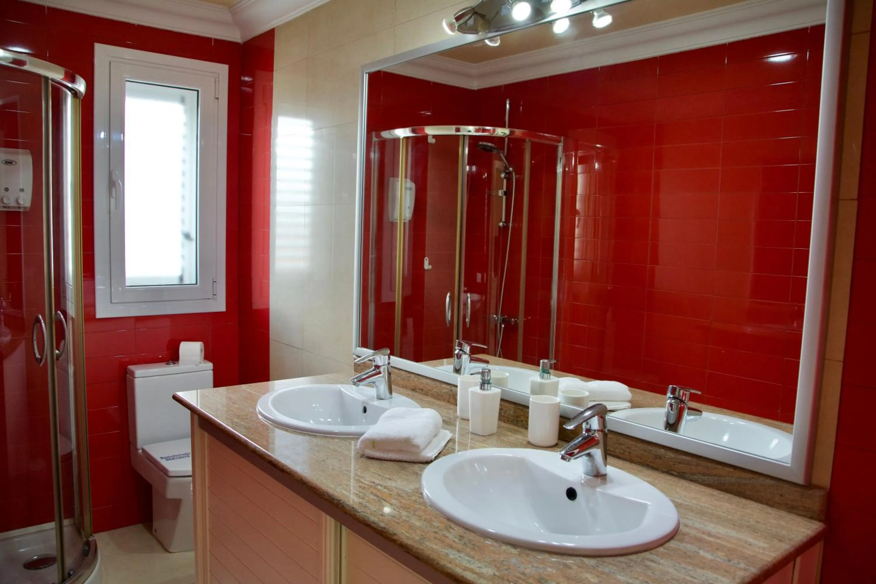 Shower in Villa Lovisi