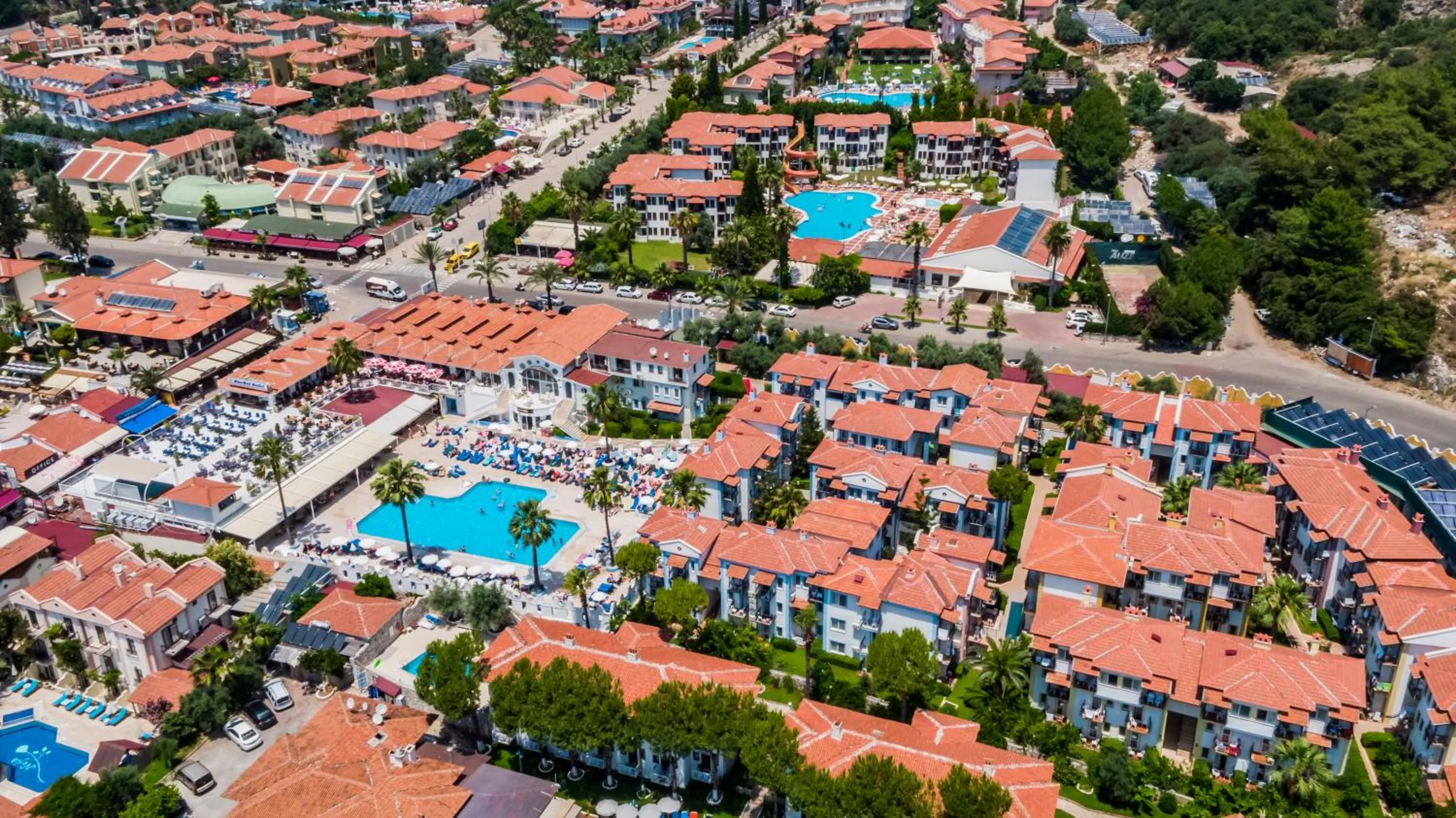 Bird's eye view in Karbel Hotel