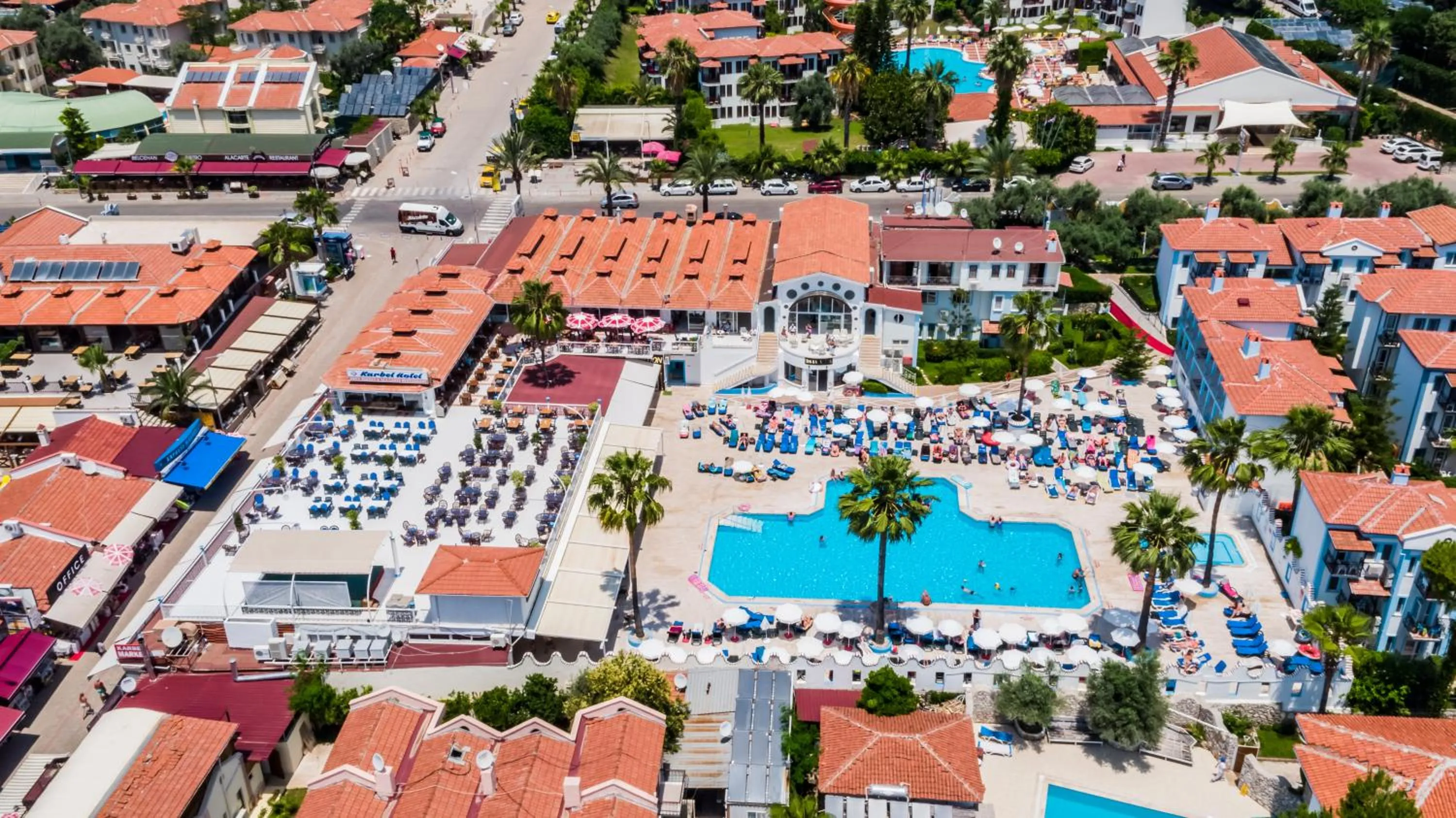 Bird's eye view in Karbel Hotel