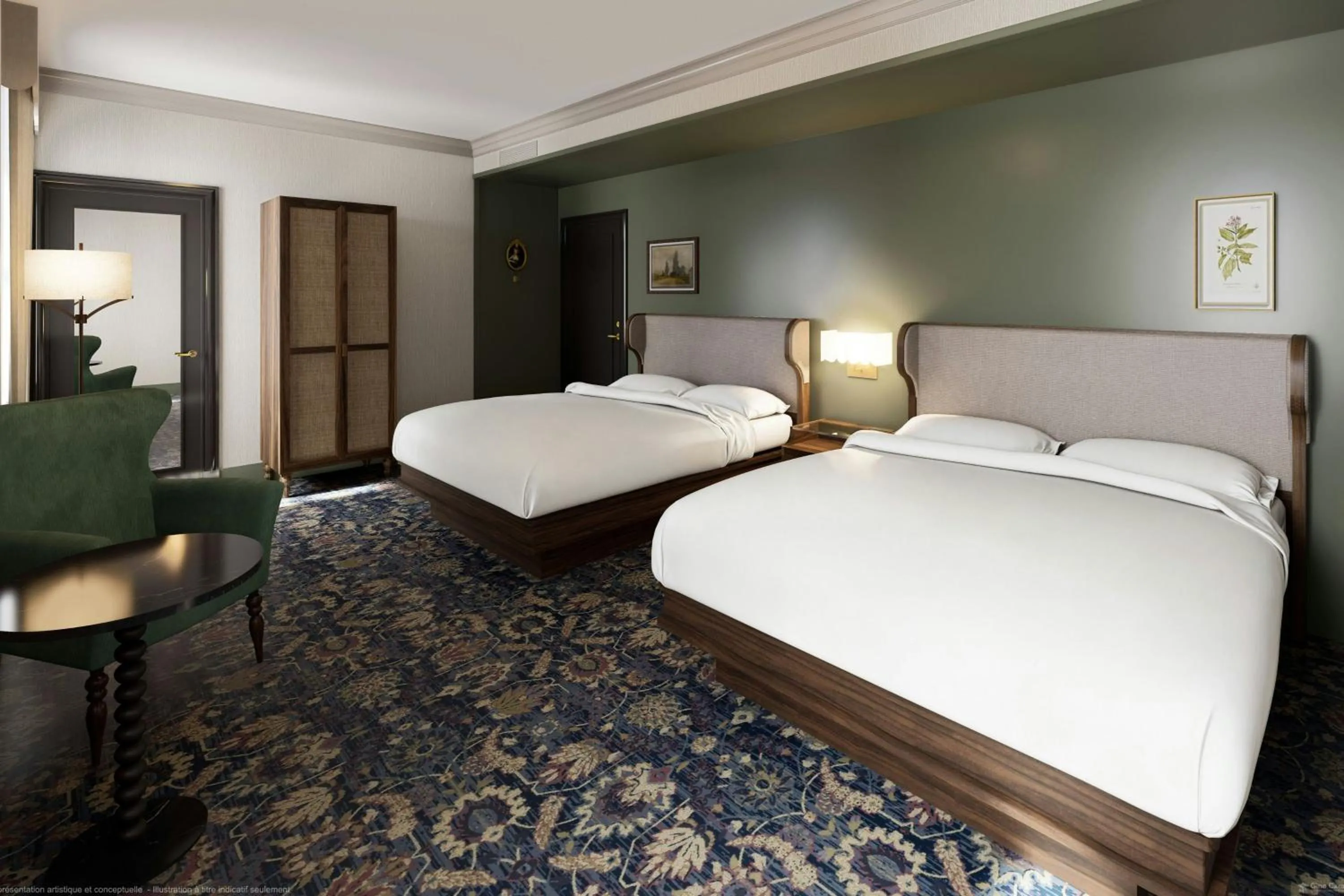 Standard Queen Room with Two Queen Beds in The Queen’s Cue, Stratford, A Tribute Portfolio Hotel