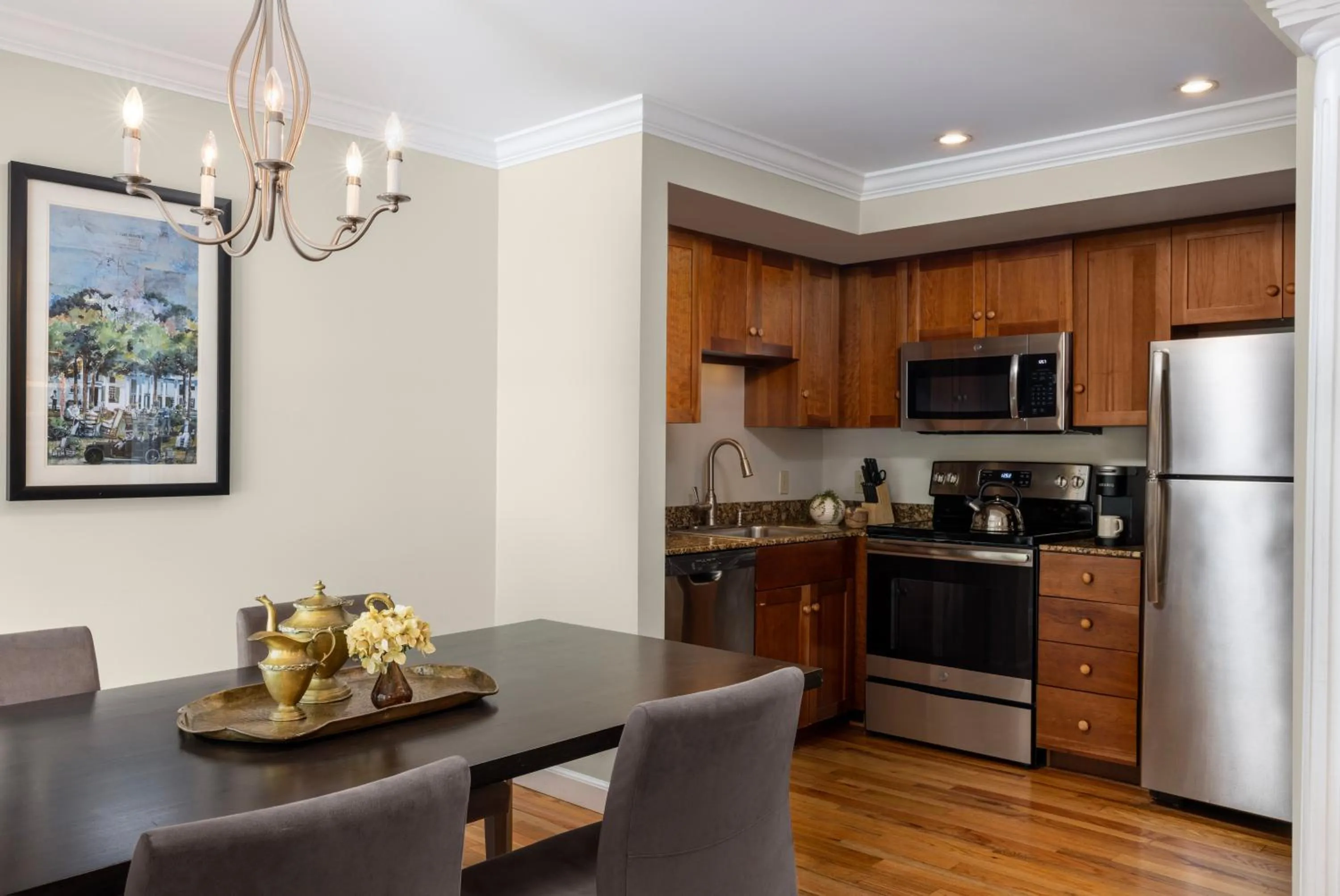 Kitchen or kitchenette in The Equinox Golf Resort & Spa