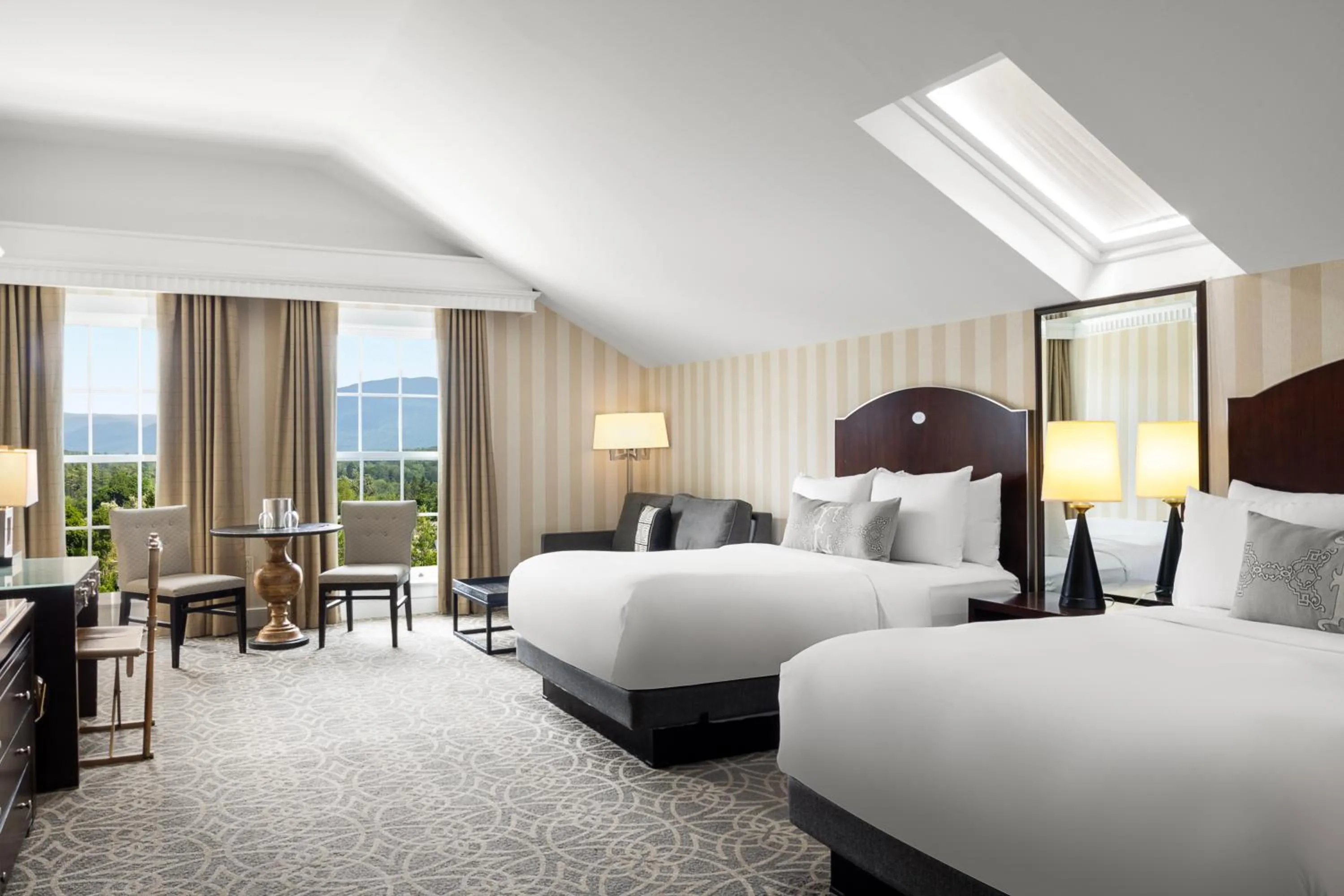 Bed in The Equinox Golf Resort & Spa