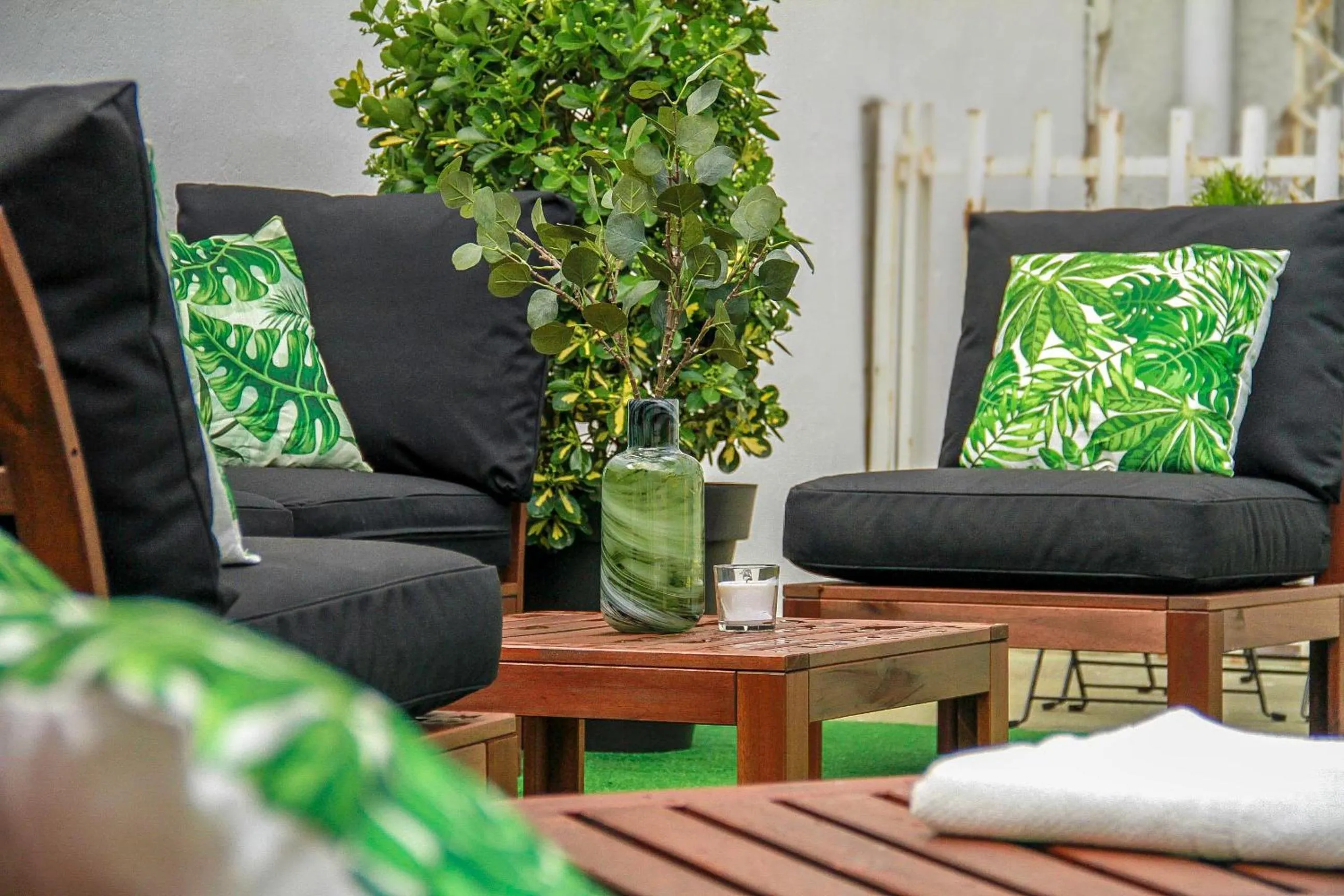 Garden in Real Beds Madrid