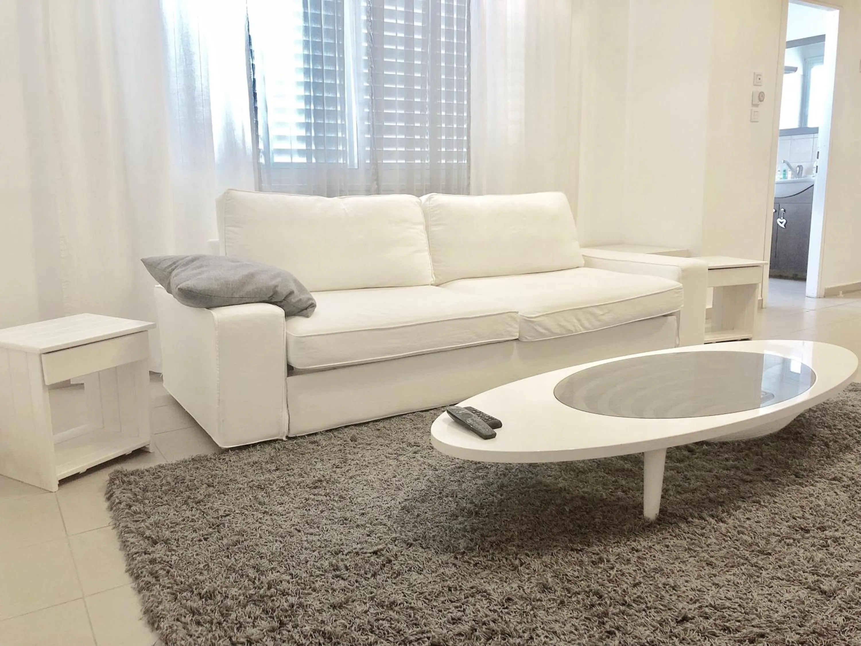 Living room in Stylish Tel Aviv