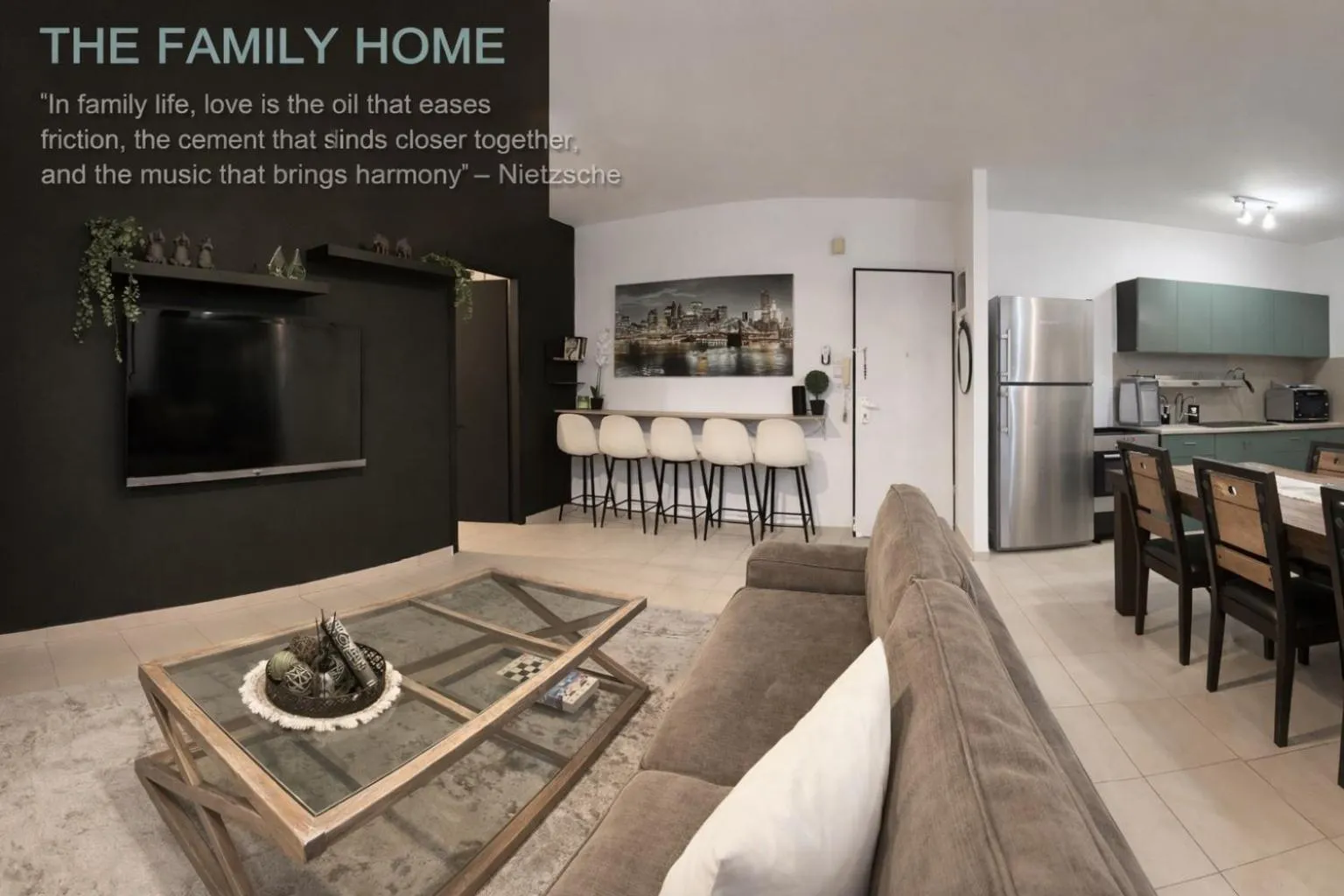 TV and multimedia in Stylish Tel Aviv