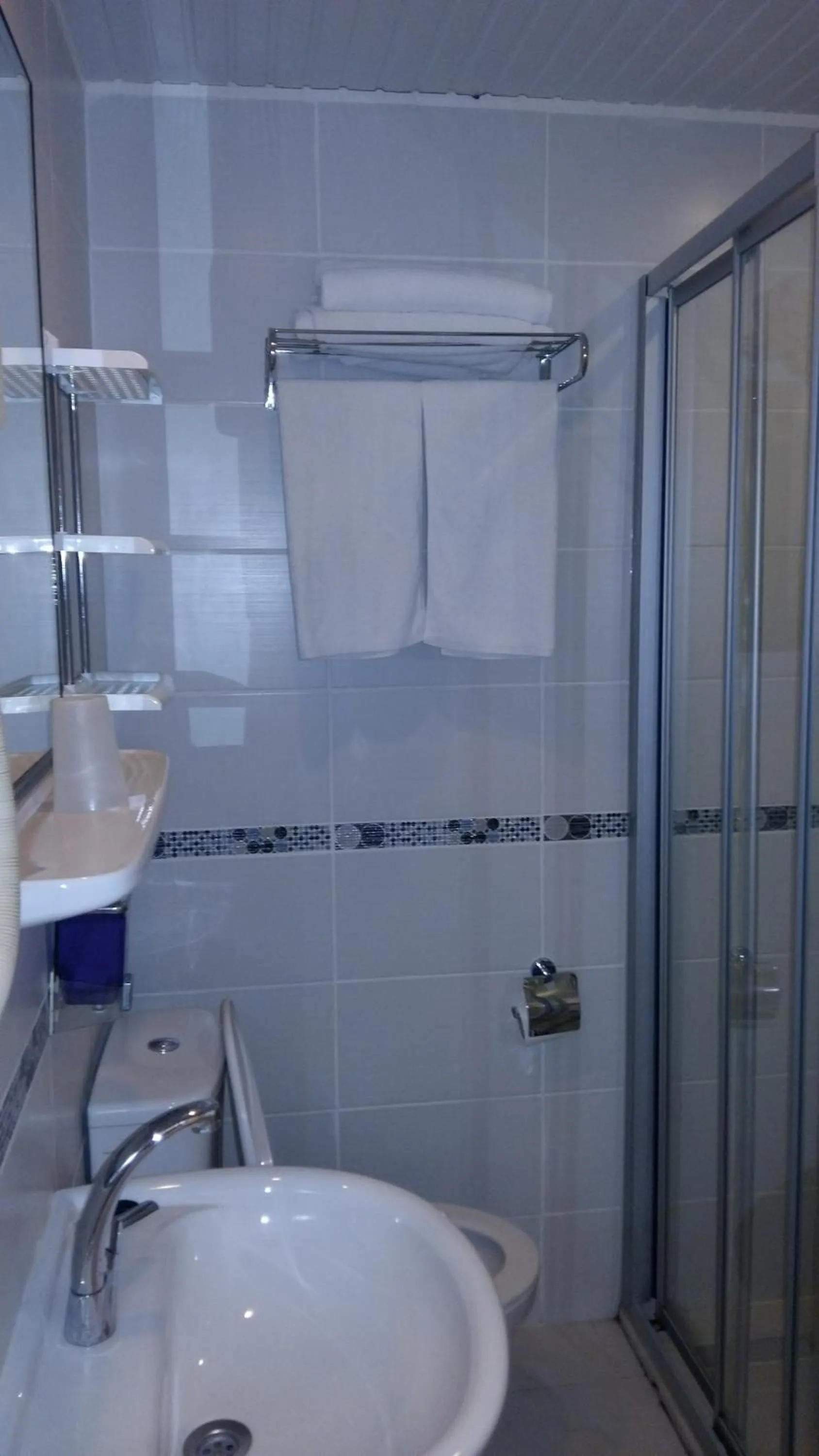 Shower in Musti Apart Hotel