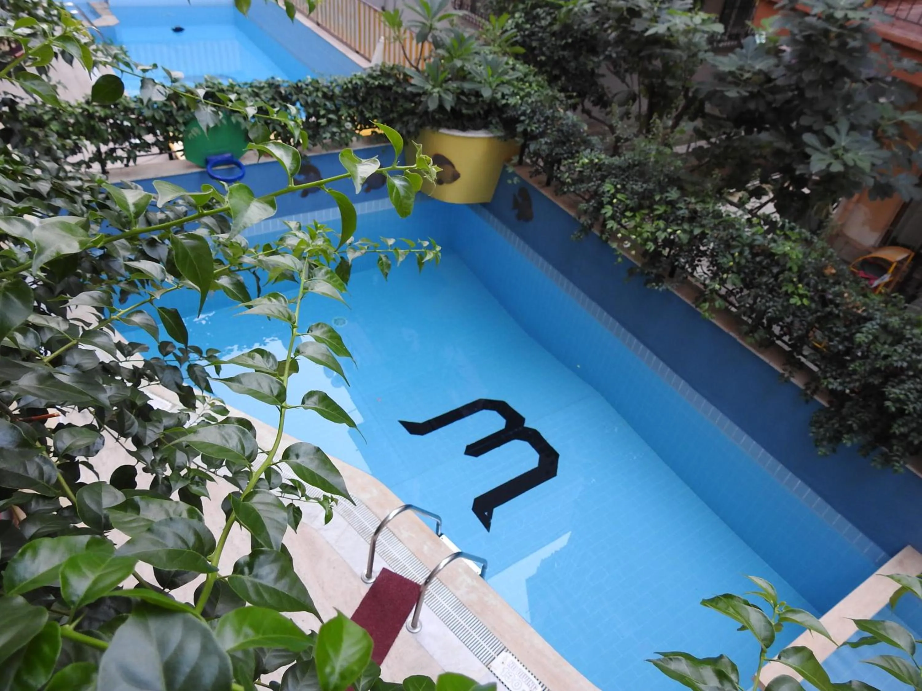 Pool view in Musti Apart Hotel