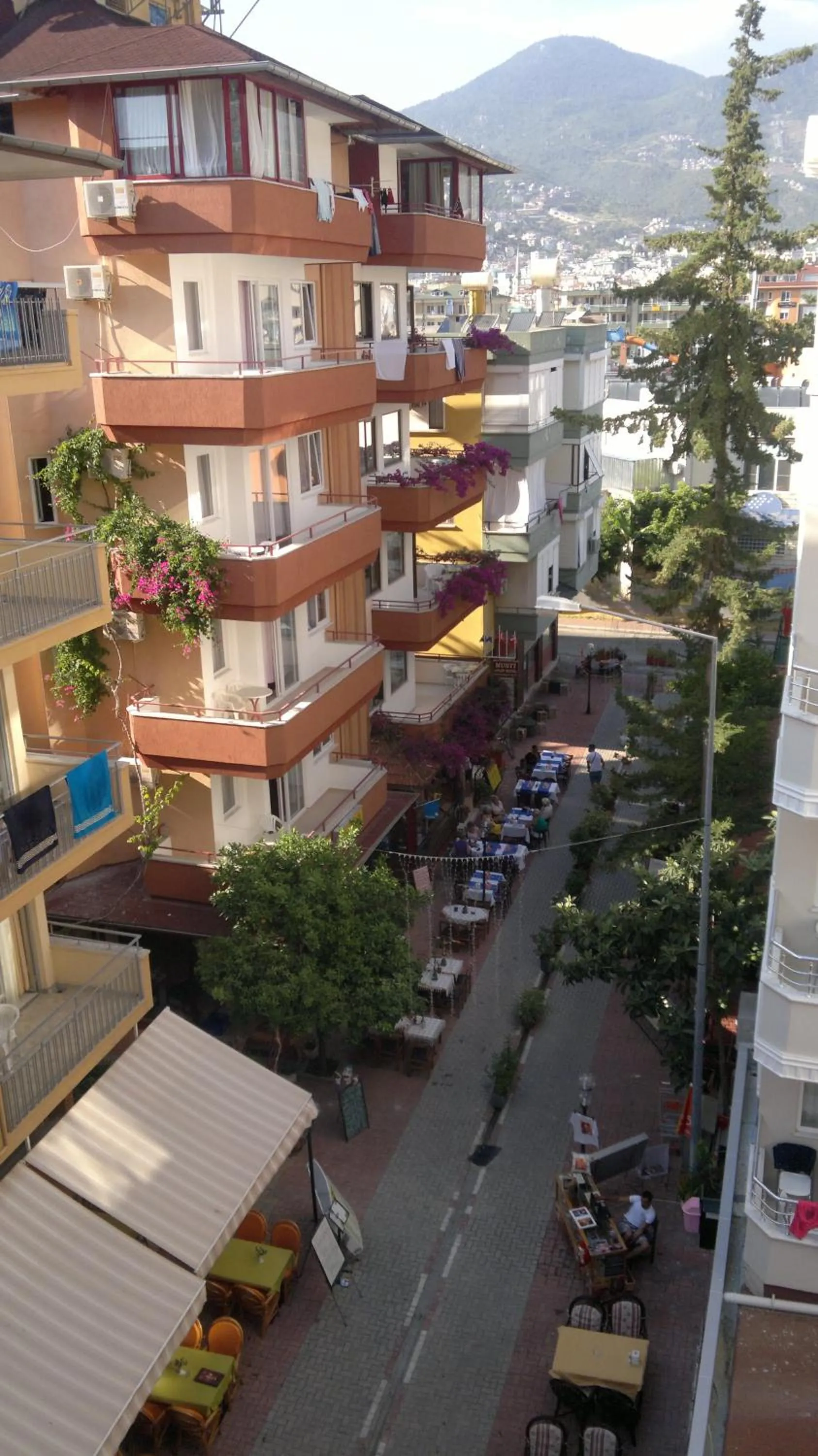 Bird's eye view in Musti Apart Hotel