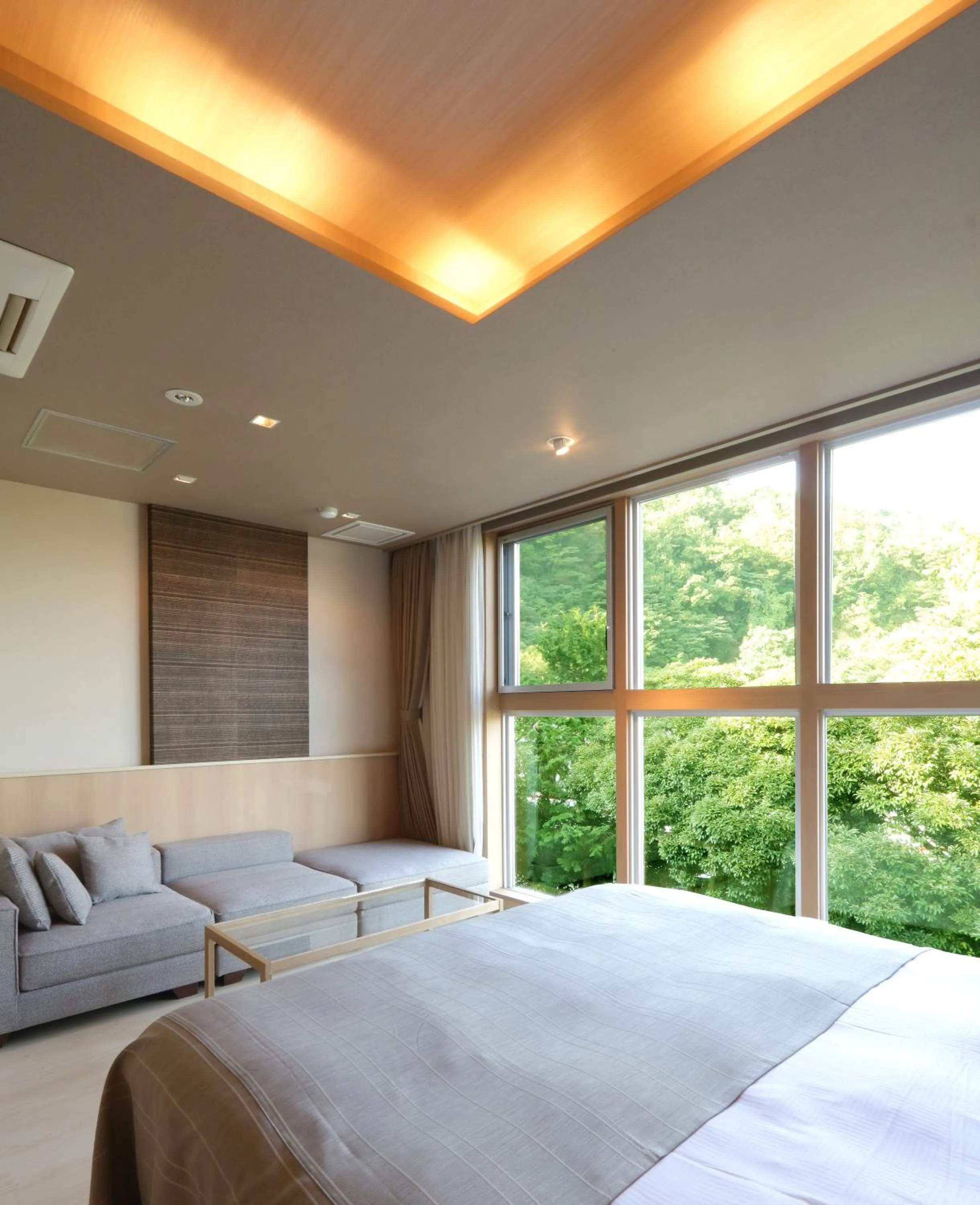 Bed in Hotel Gendairakuen Isehara