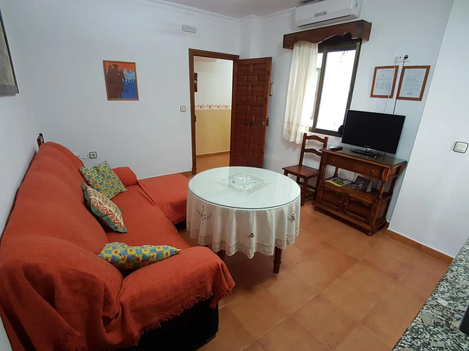 Decorative detail in Apartamentos Casa Gil