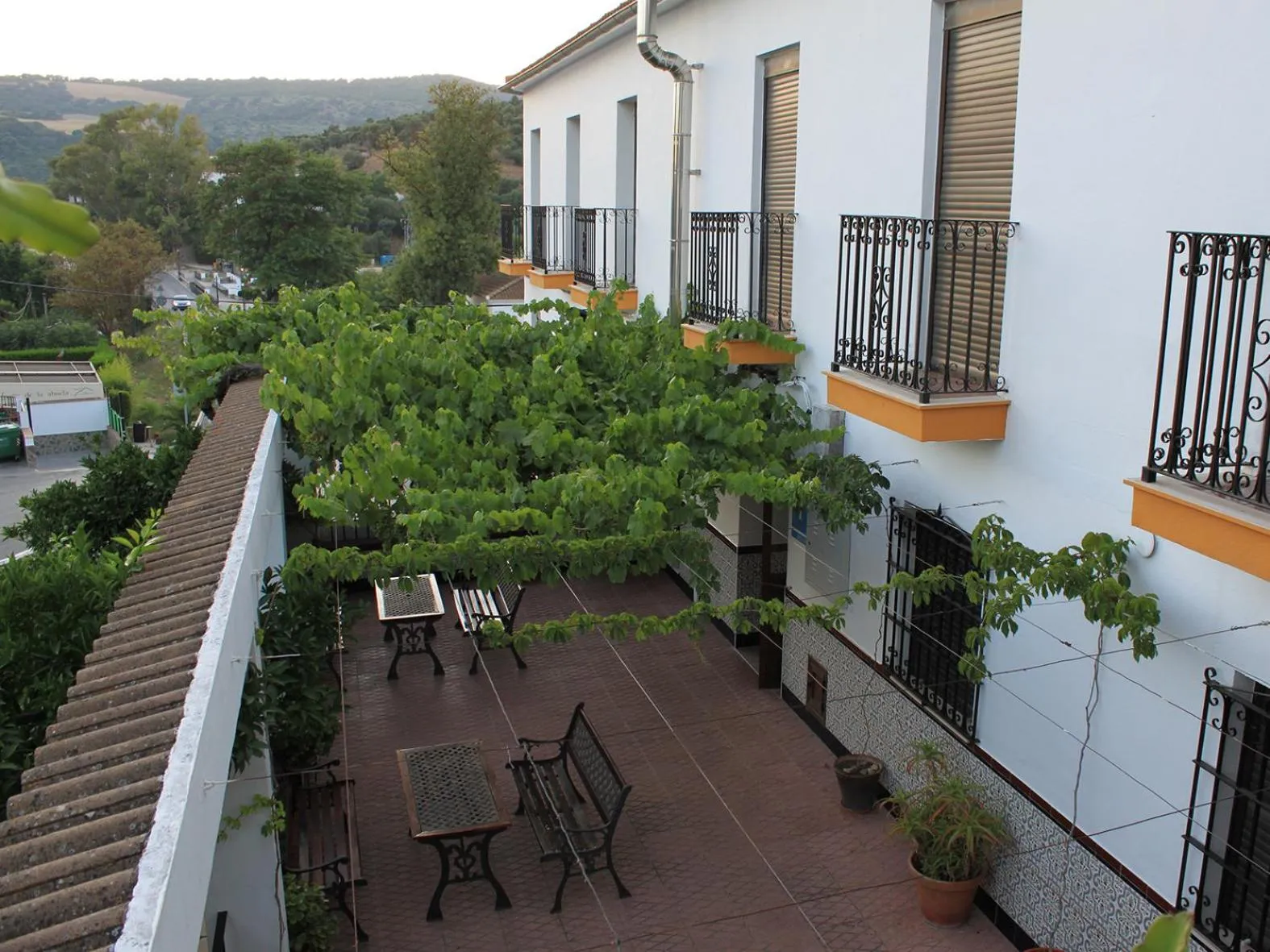 Balcony/Terrace in Apartamentos Casa Gil