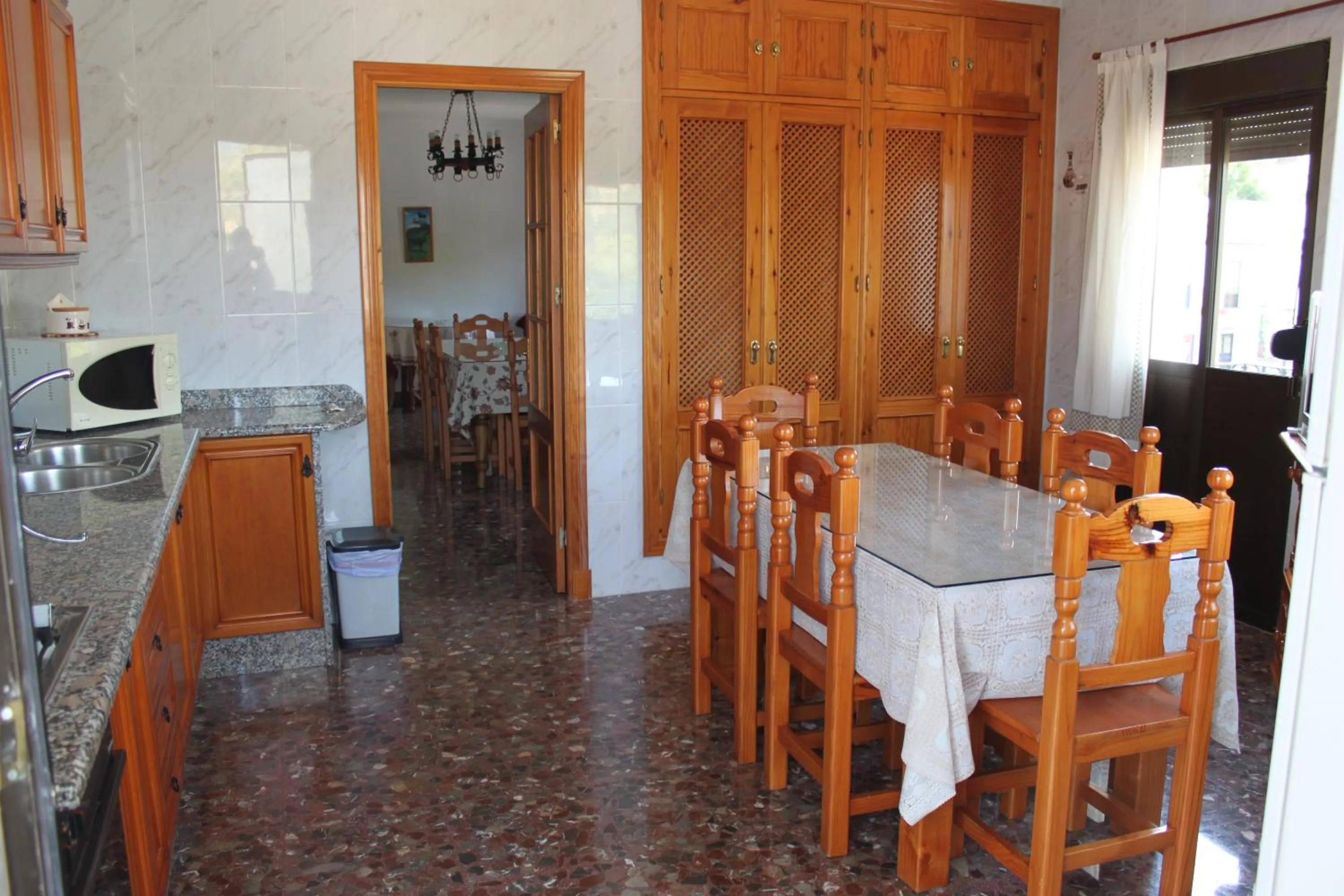 Kitchen or kitchenette in Apartamentos Casa Gil