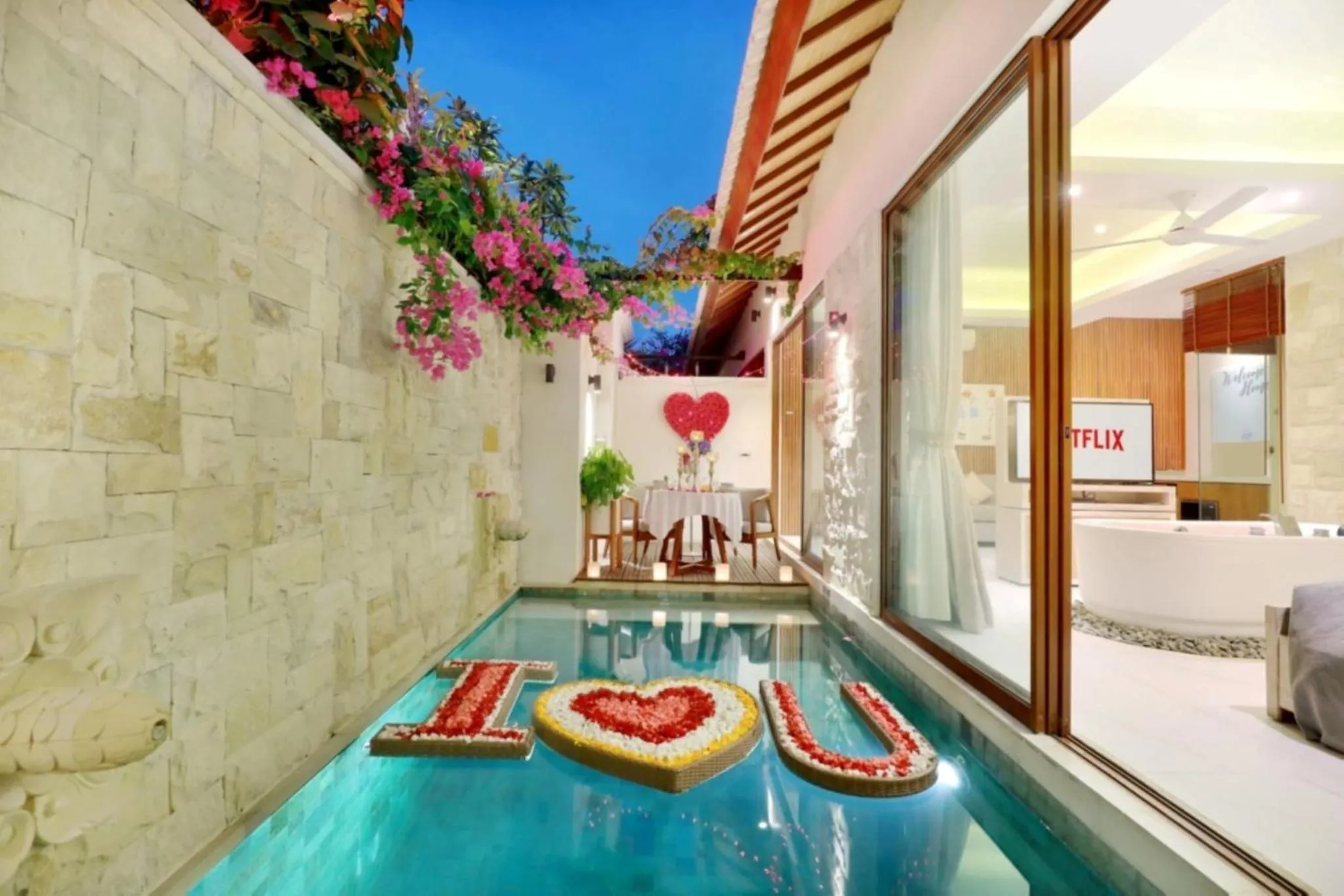 Decorative detail in La Vie Villa Seminyak by Ini Vie Hospitality