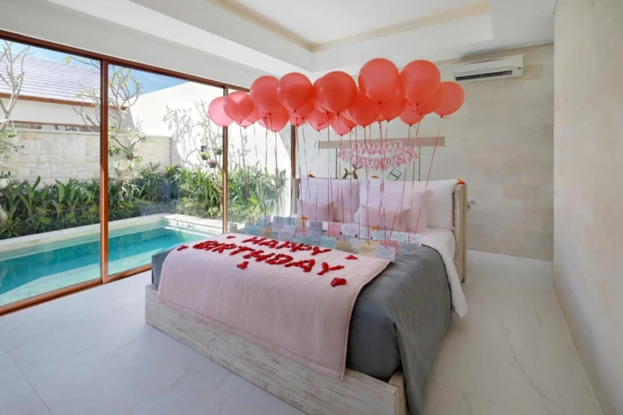 Decorative detail, Bed in La Vie Villa Seminyak by Ini Vie Hospitality Decorative detail, Bed in La Vie Villa Seminyak by Ini Vie Hospitality