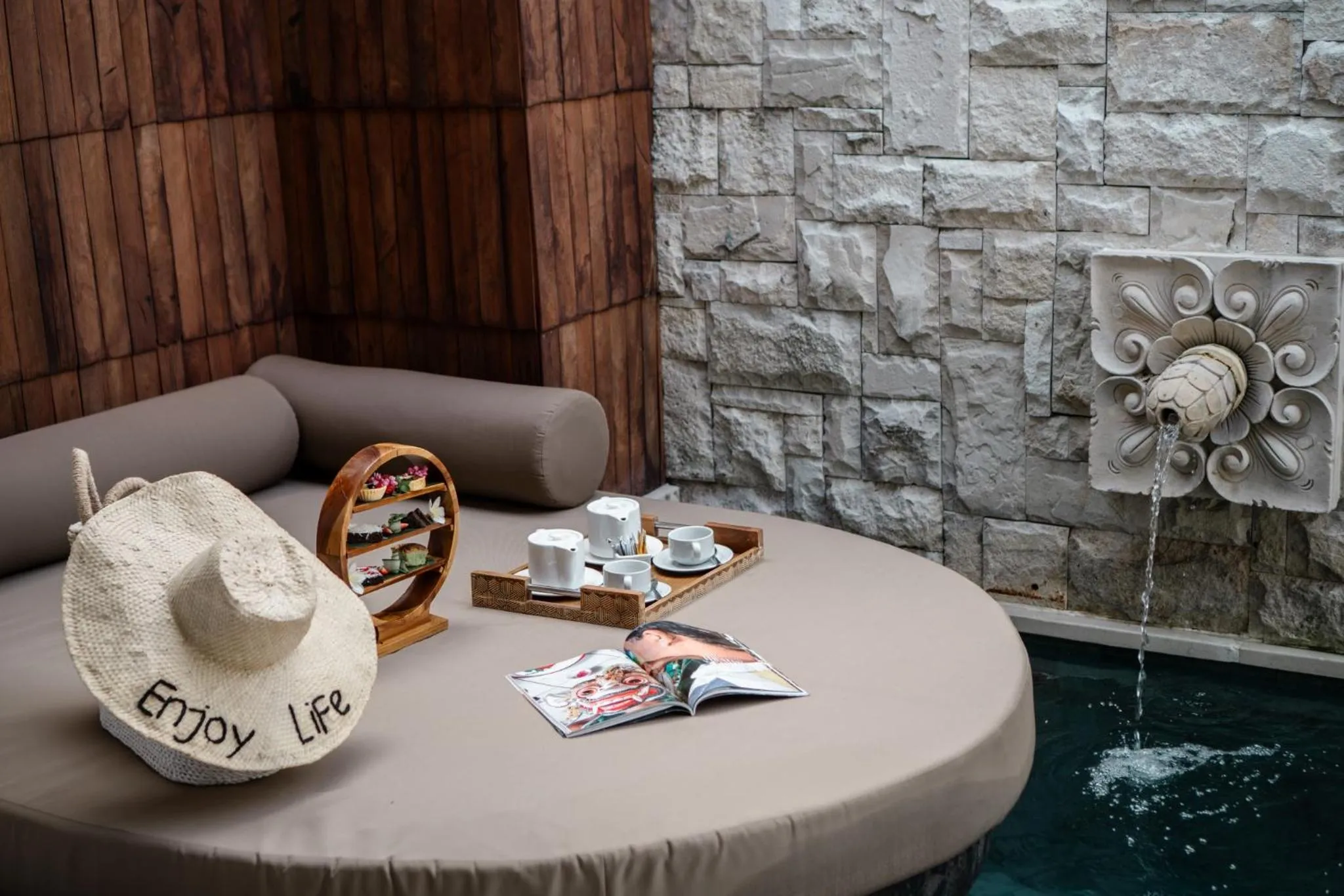 Swimming pool in La Vie Villa Seminyak by Ini Vie Hospitality