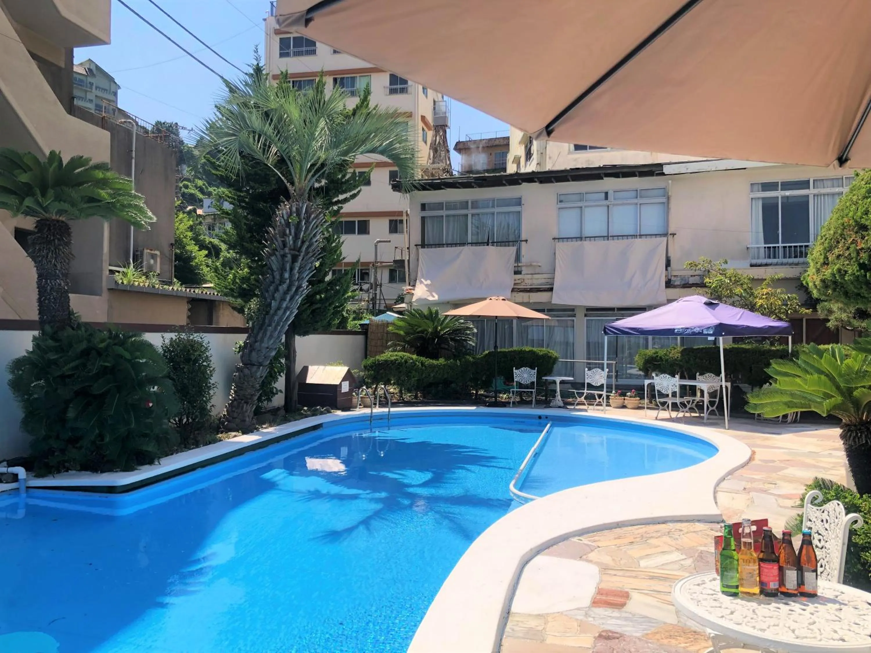 Swimming pool in Atagawa Yamatokan