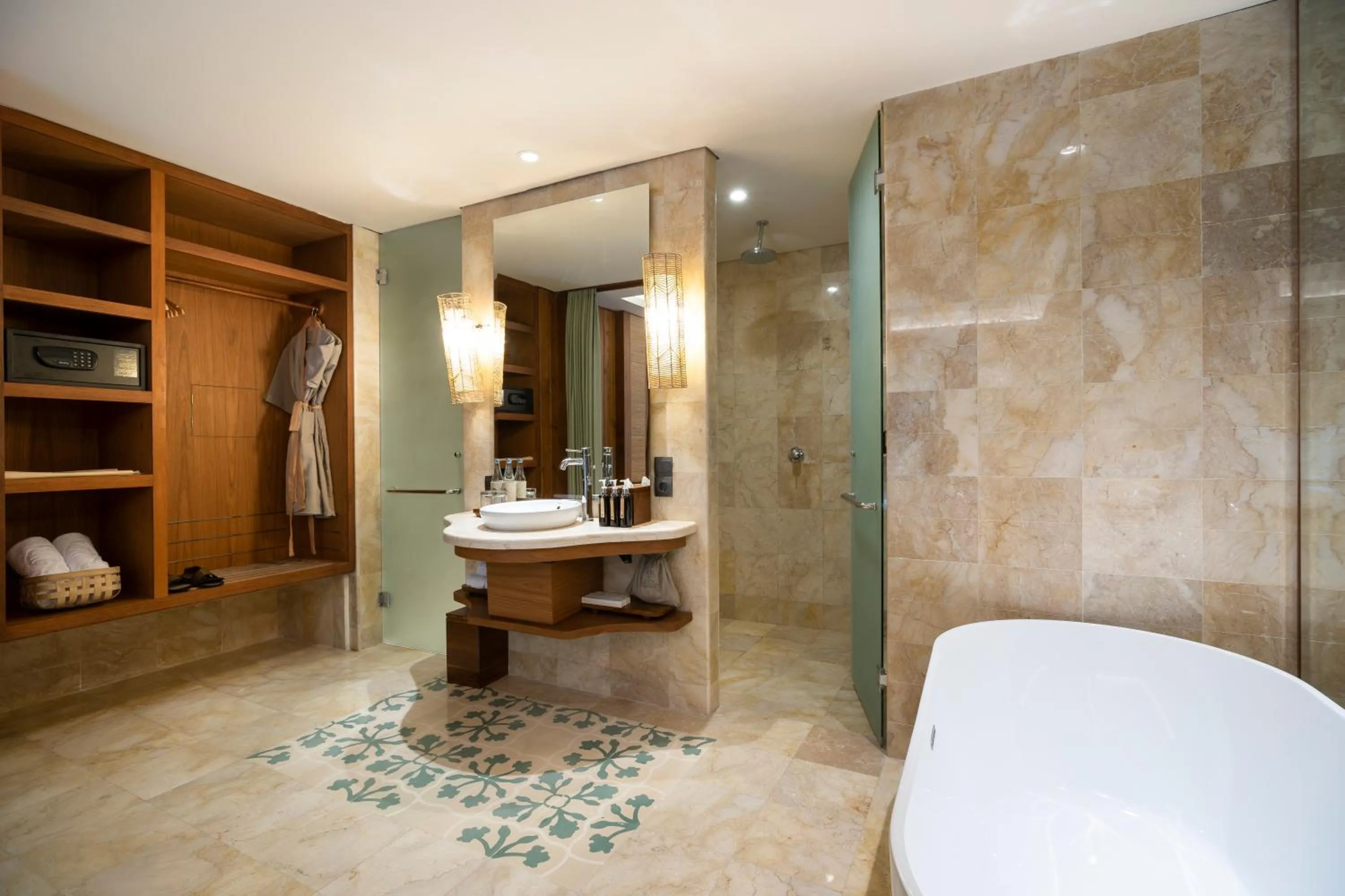 Bathroom in Adiwana Monkey Forest