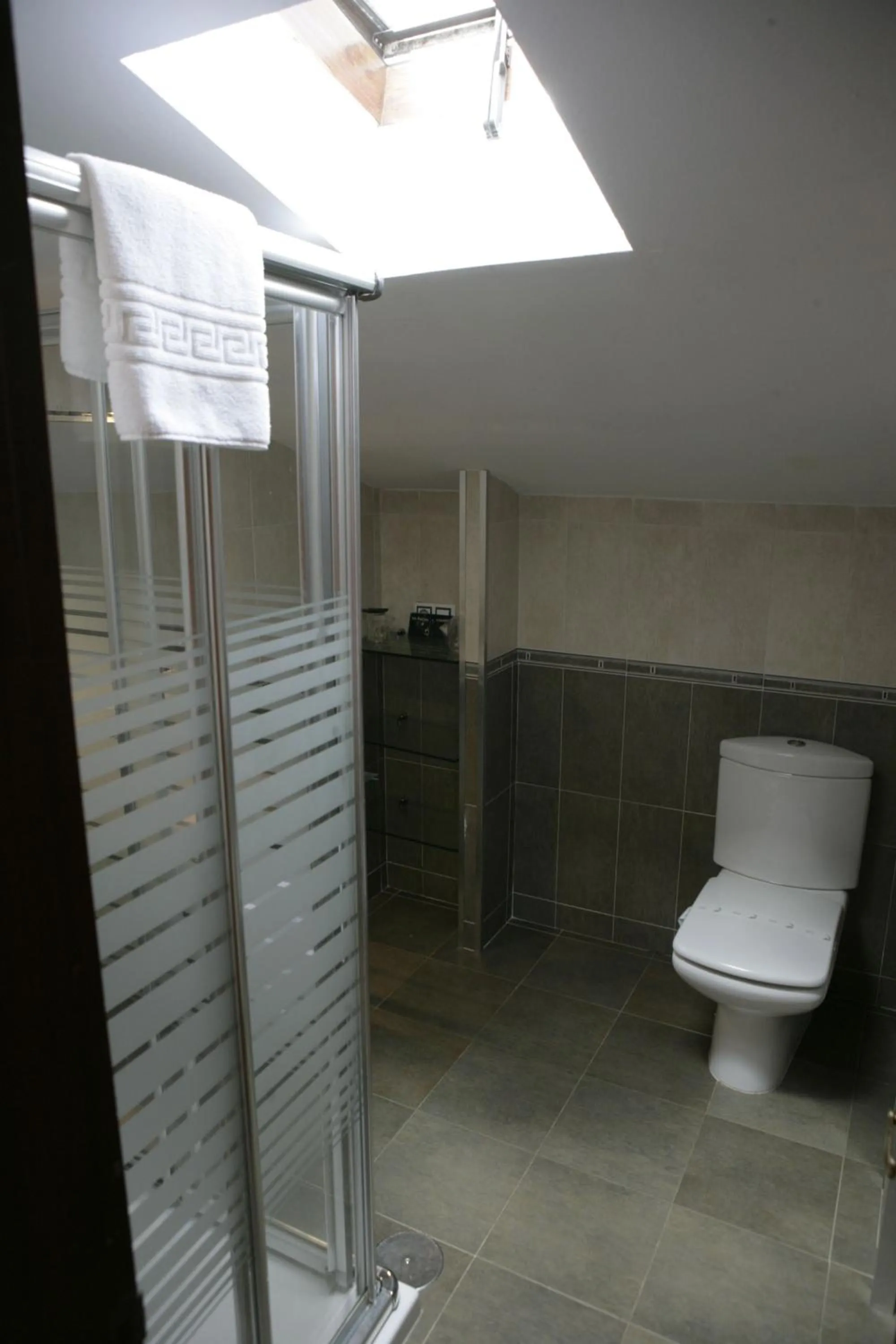 Bathroom in Hotel Azpiazu